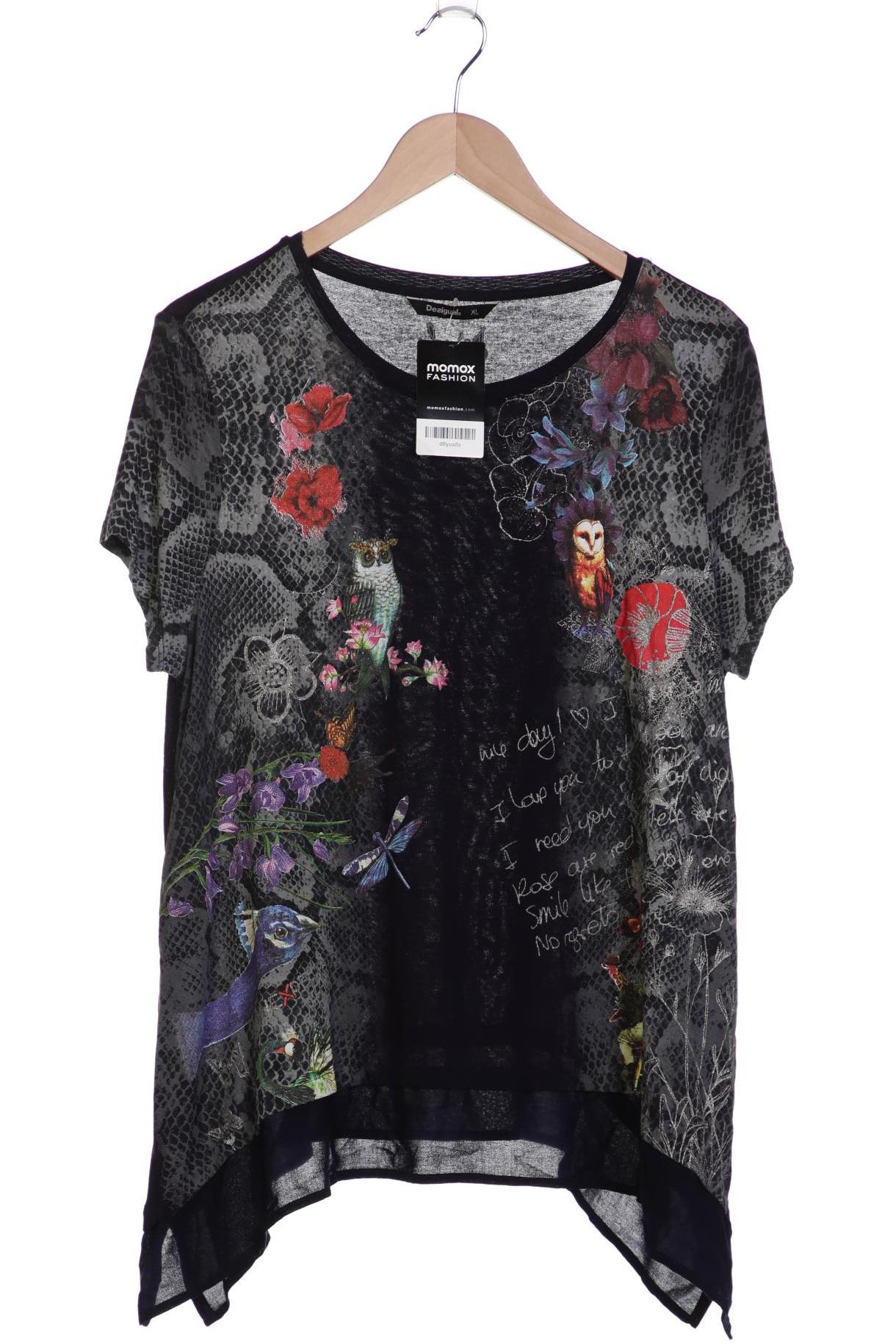 

Desigual Damen T-Shirt, marineblau, Gr. 44