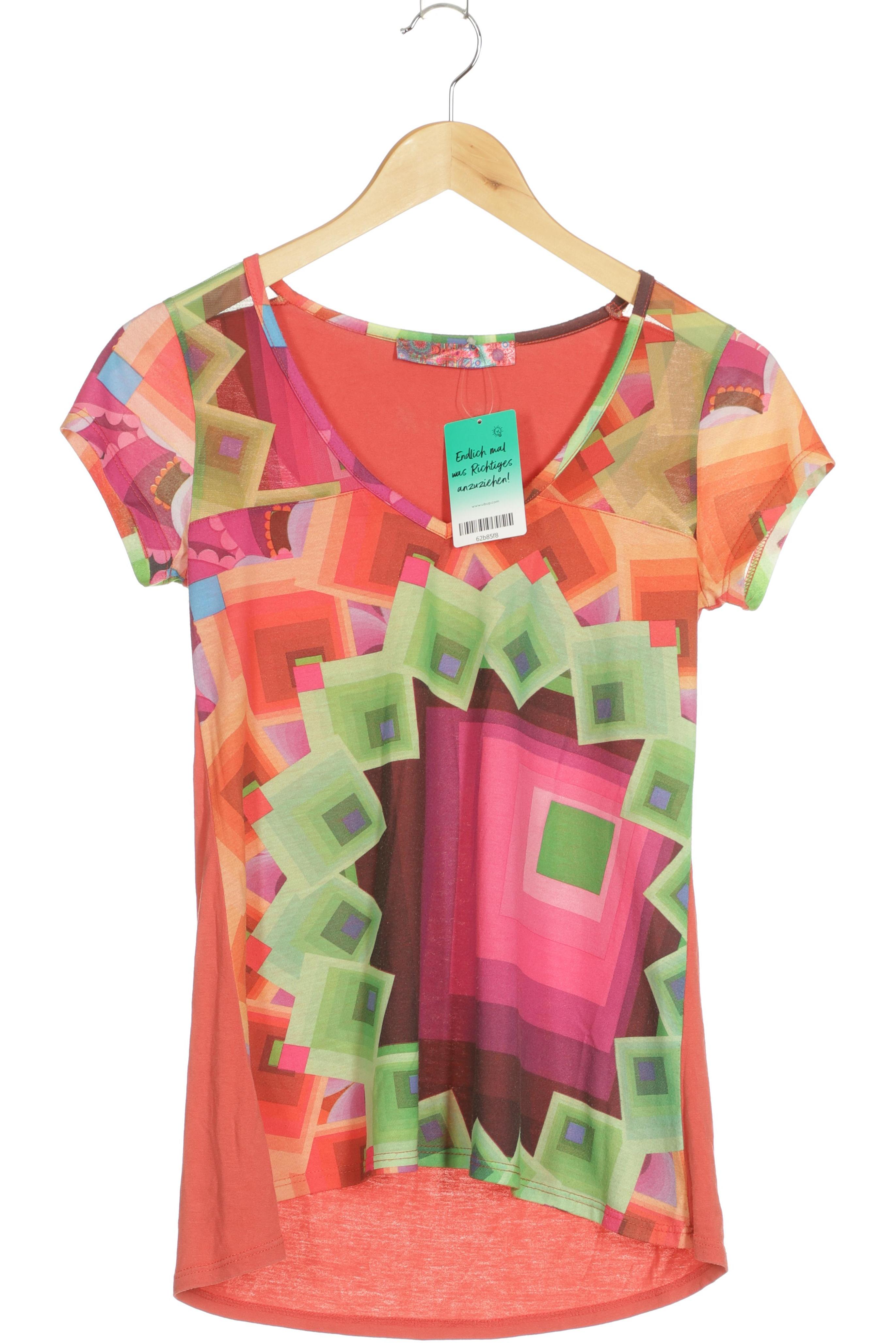 

Desigual Damen T-Shirt, orange, Gr. 34