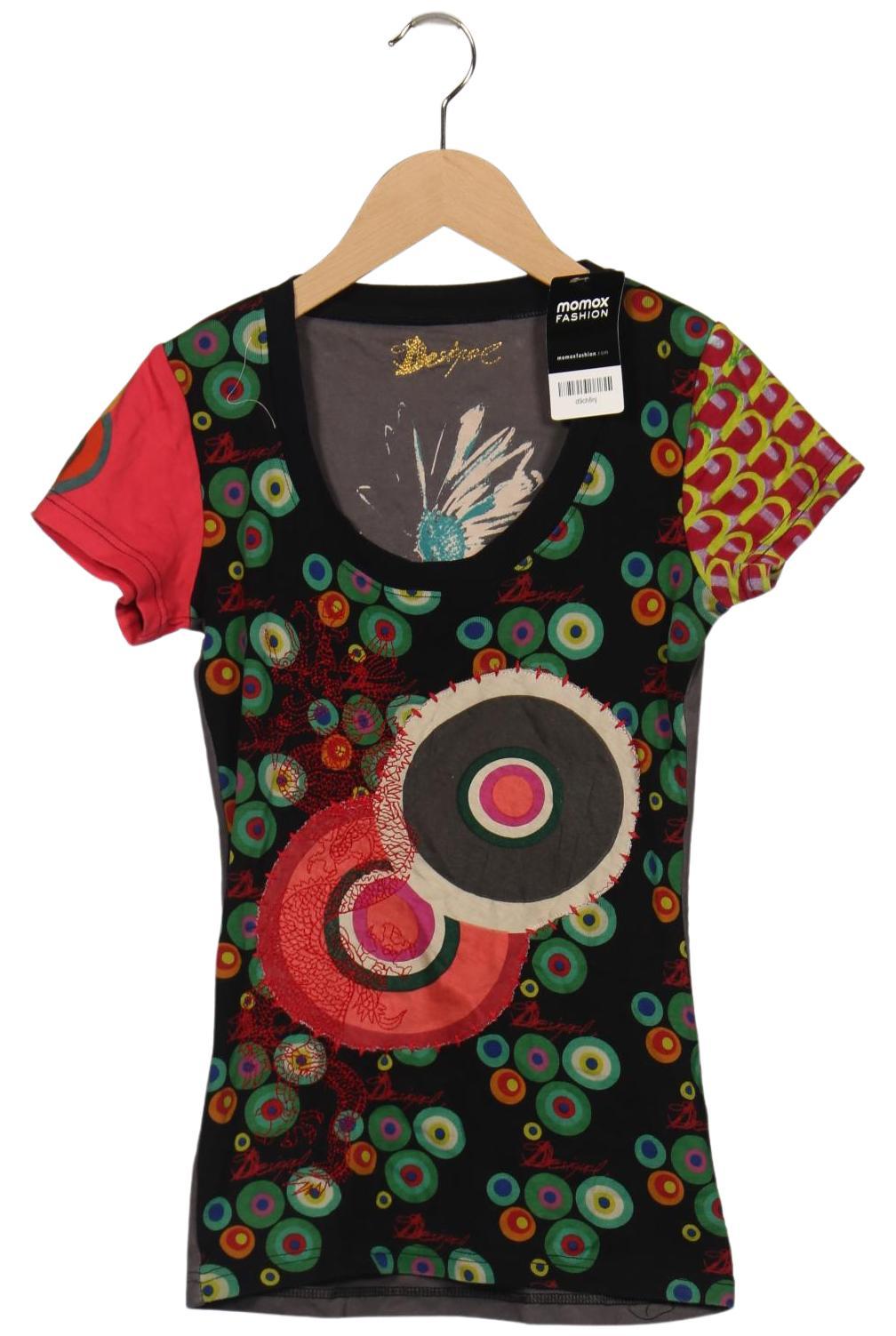 

Desigual Damen T-Shirt, mehrfarbig, Gr. 36