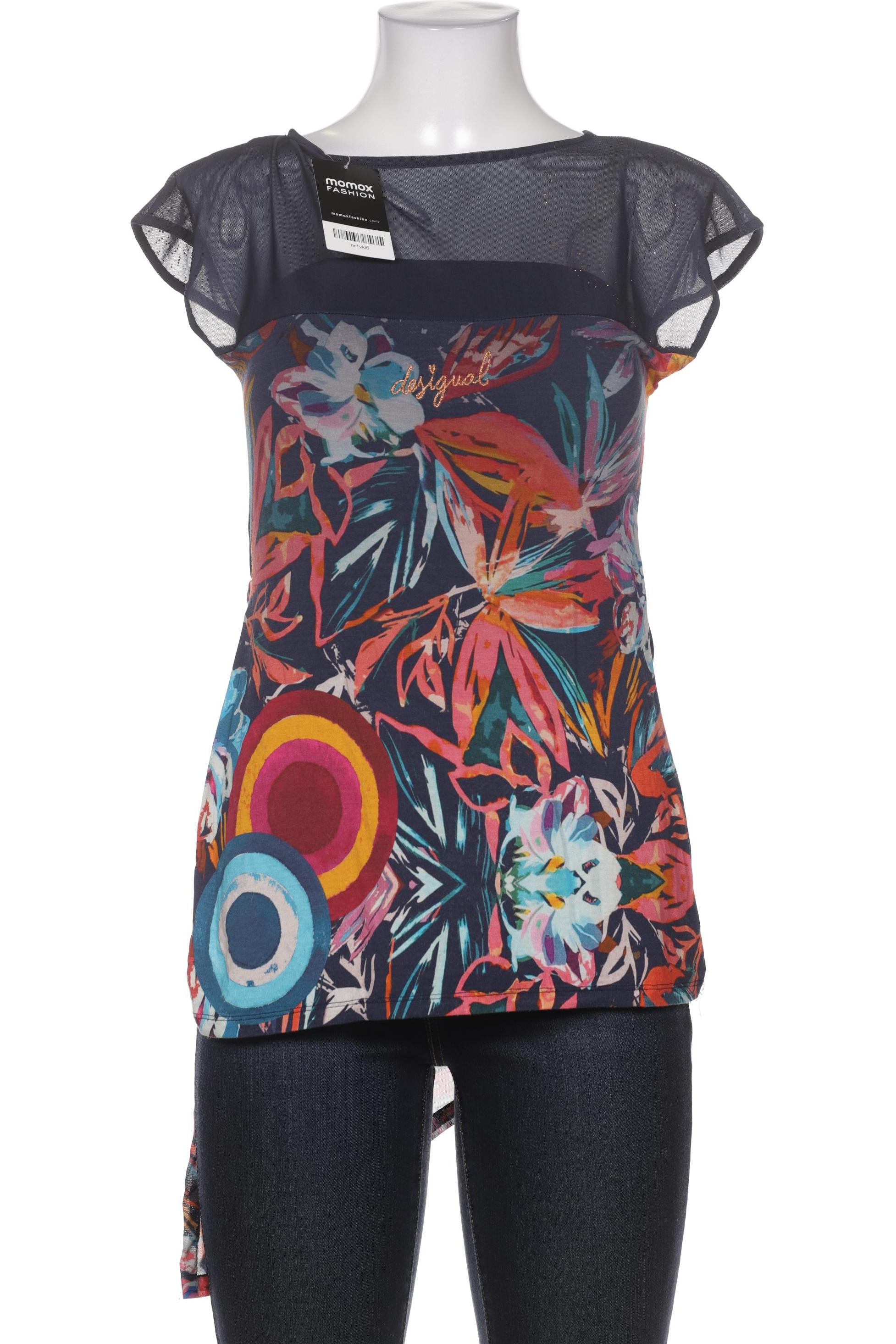 

Desigual Damen T-Shirt, marineblau, Gr. 36