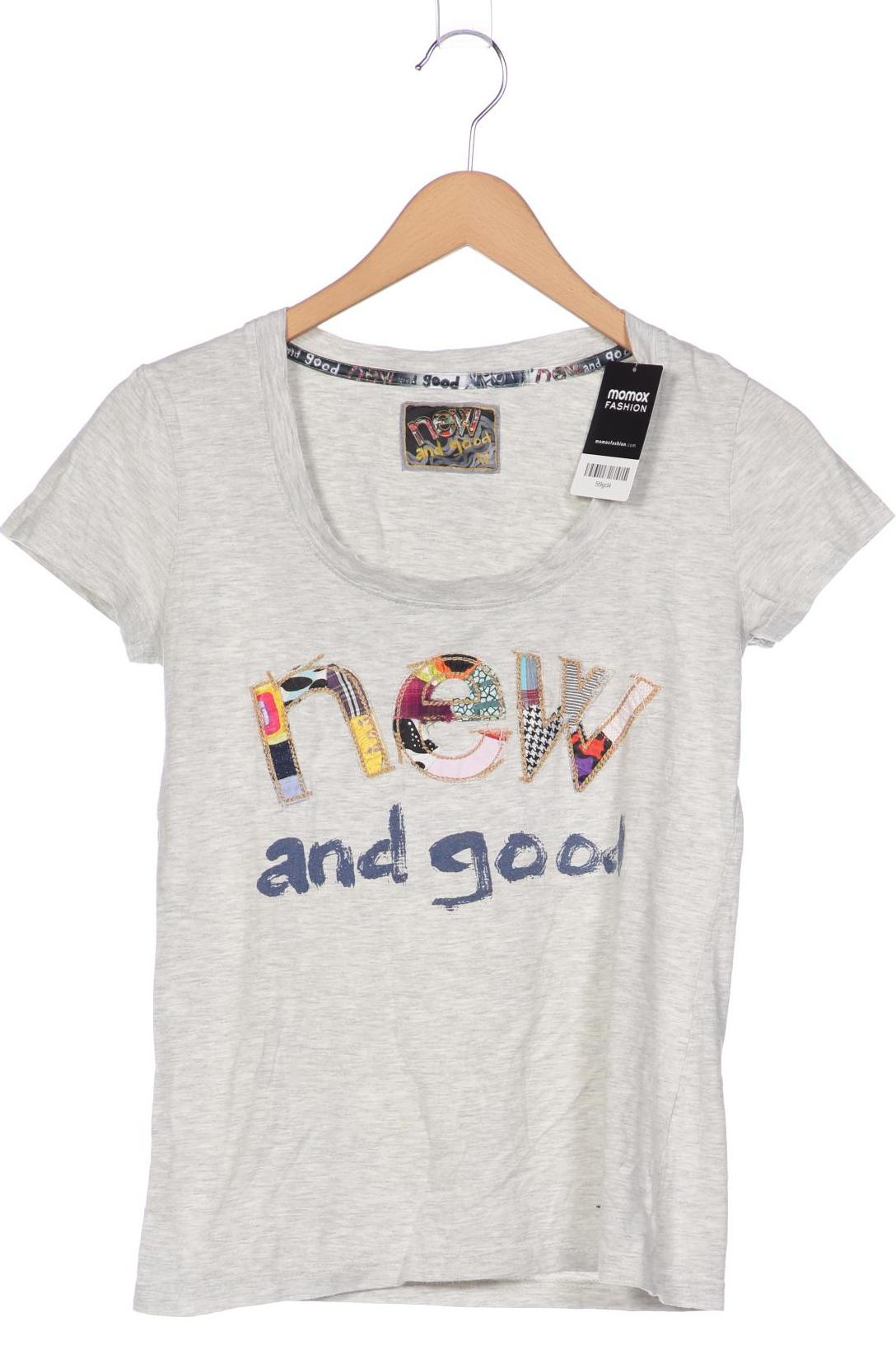 

Desigual Damen T-Shirt, grau, Gr. 38
