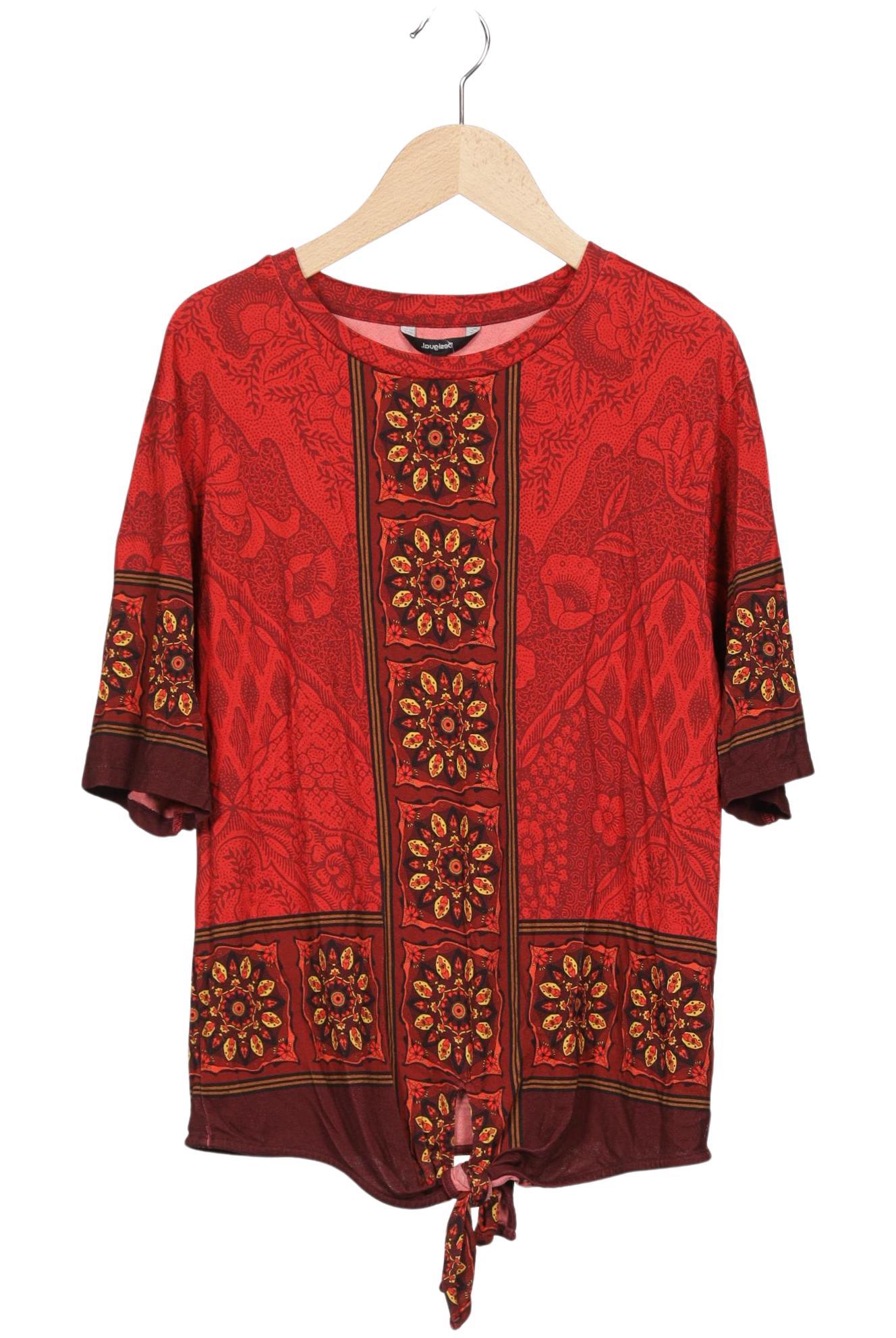 

Desigual Damen T-Shirt, rot, Gr. 38