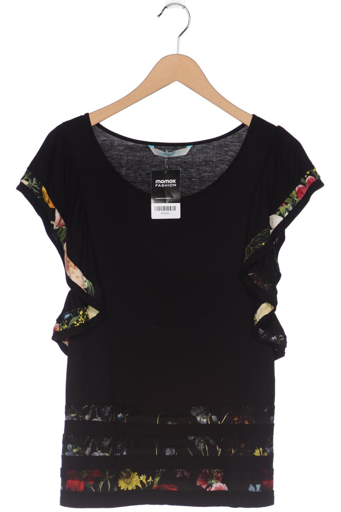 

Desigual Damen T-Shirt, schwarz