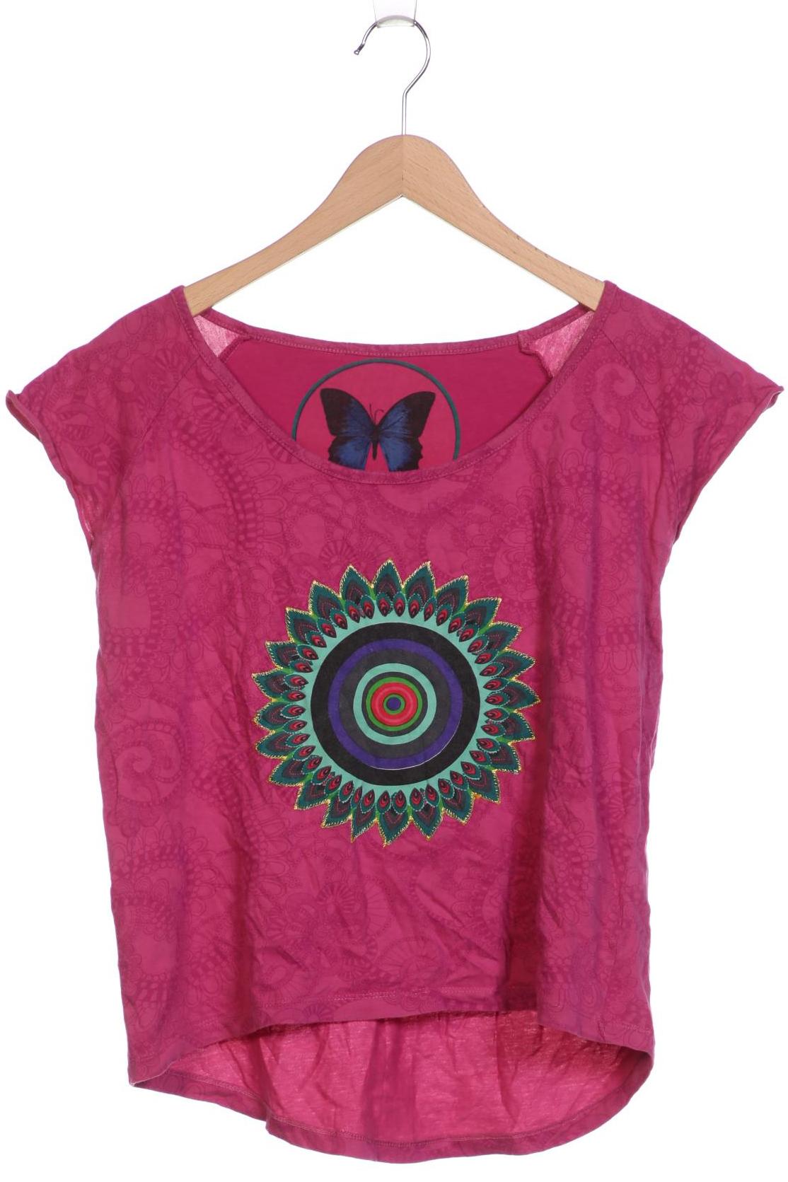 

Desigual Damen T-Shirt, pink, Gr. 38