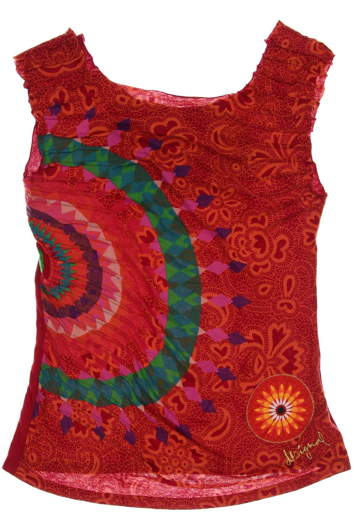 

Desigual Damen T-Shirt, rot, Gr. 44