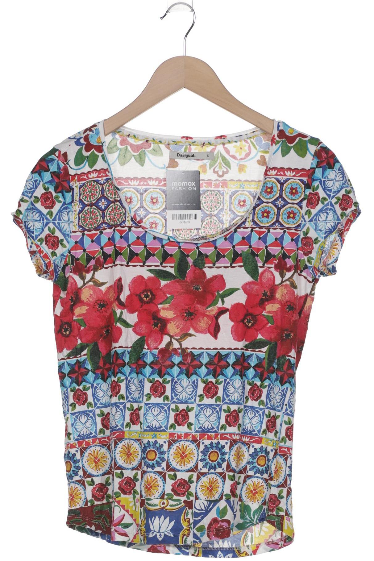 

Desigual Damen T-Shirt, mehrfarbig, Gr. 36