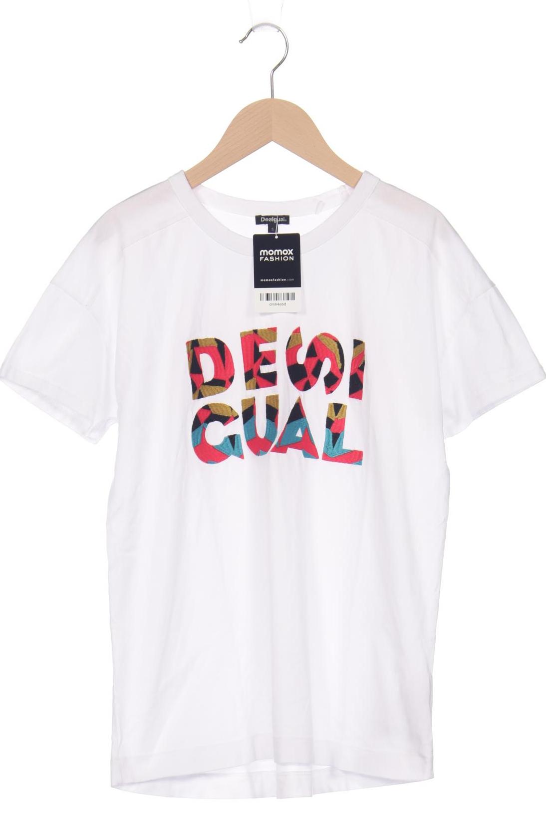 

Desigual Damen T-Shirt, weiß, Gr. 36