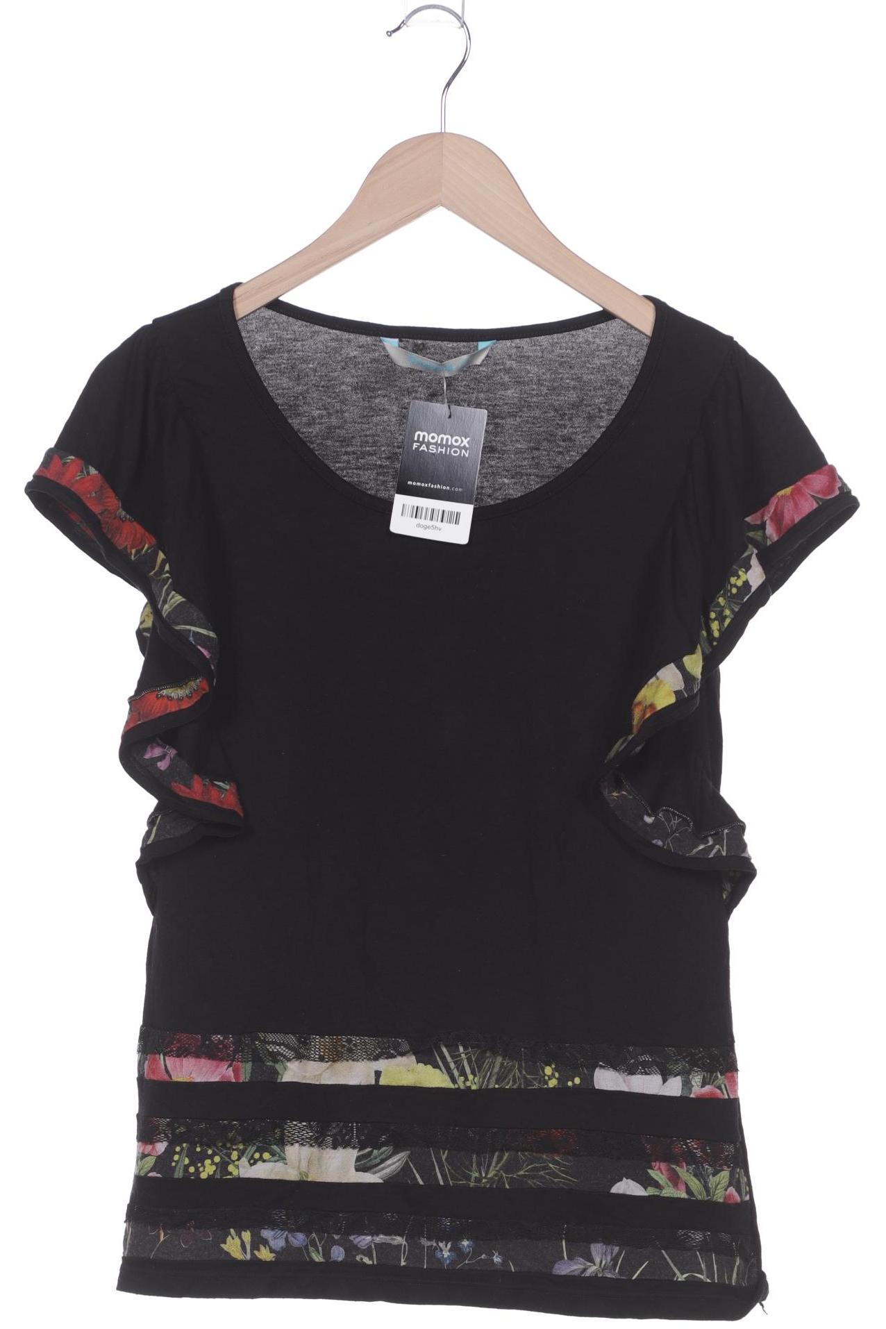 

Desigual Damen T-Shirt, schwarz, Gr. 38