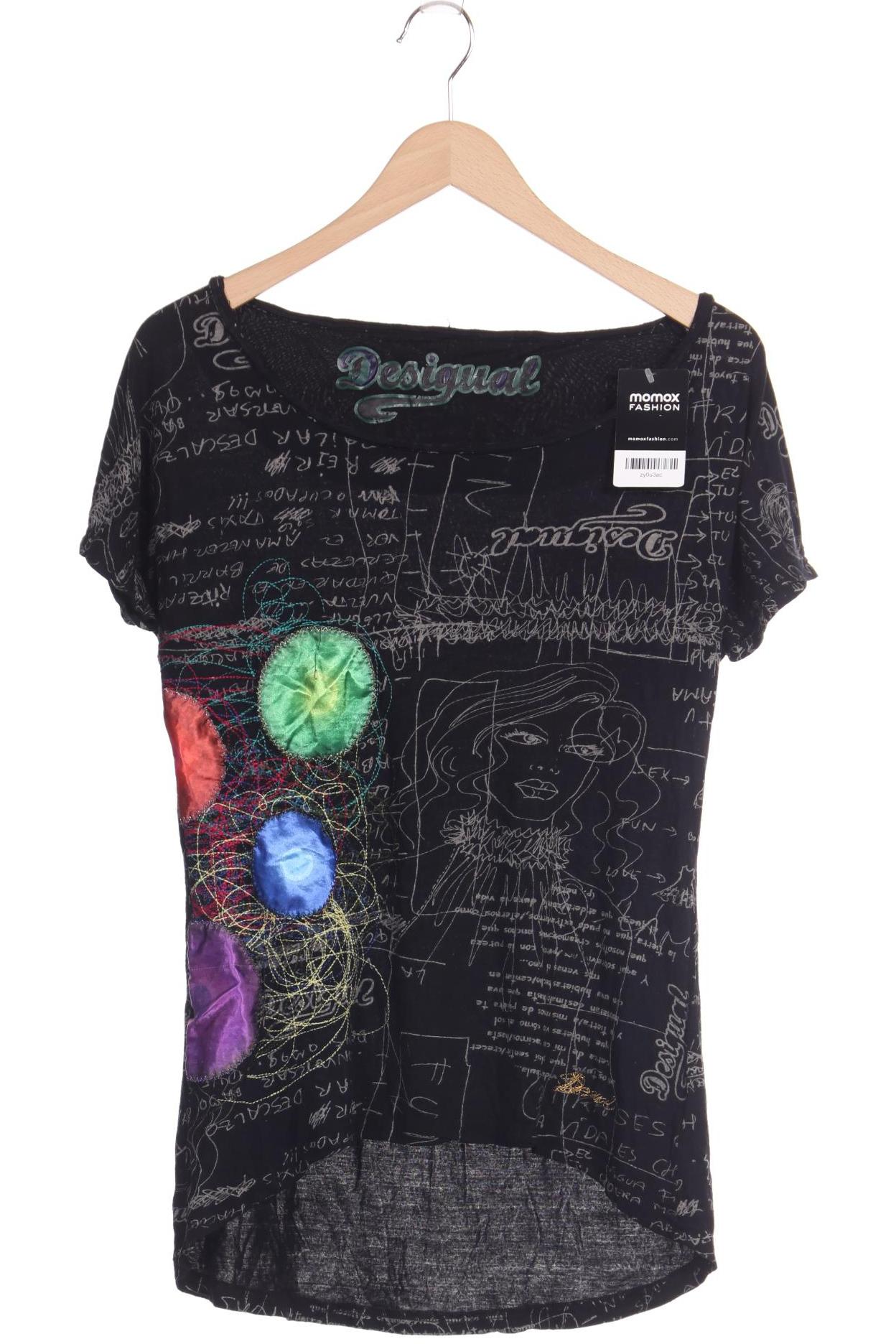 

Desigual Damen T-Shirt, schwarz, Gr. 42