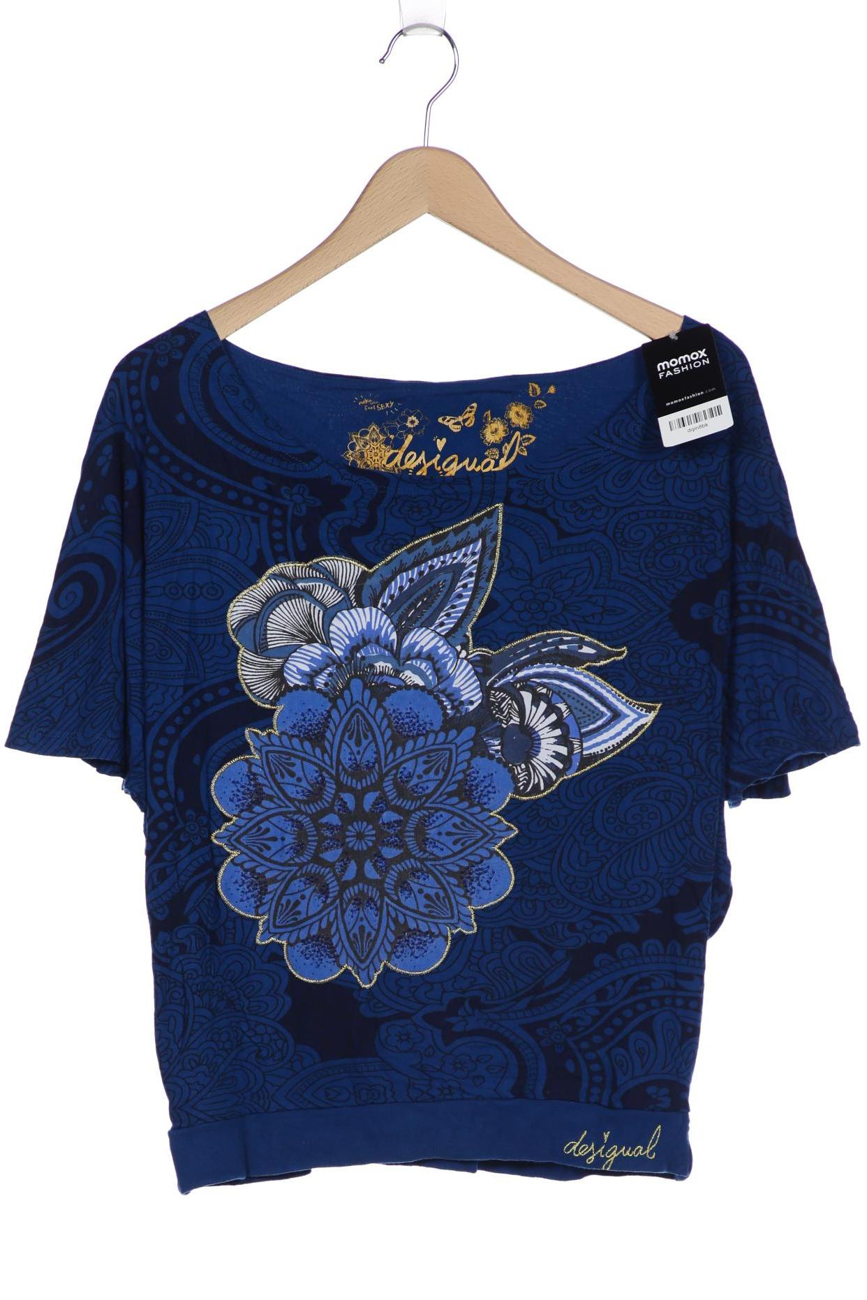 

Desigual Damen T-Shirt, blau