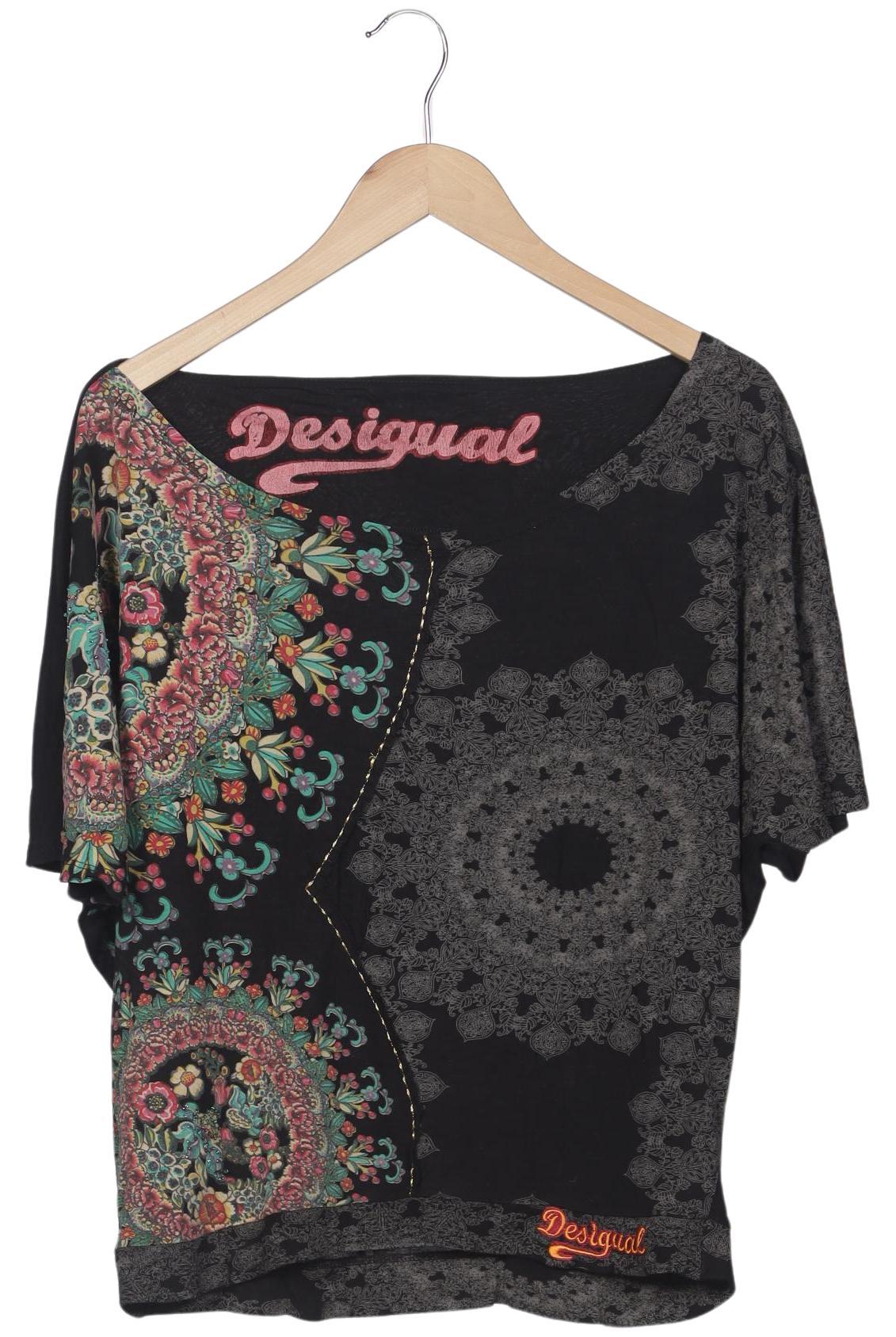 

Desigual Damen T-Shirt, schwarz, Gr. 38