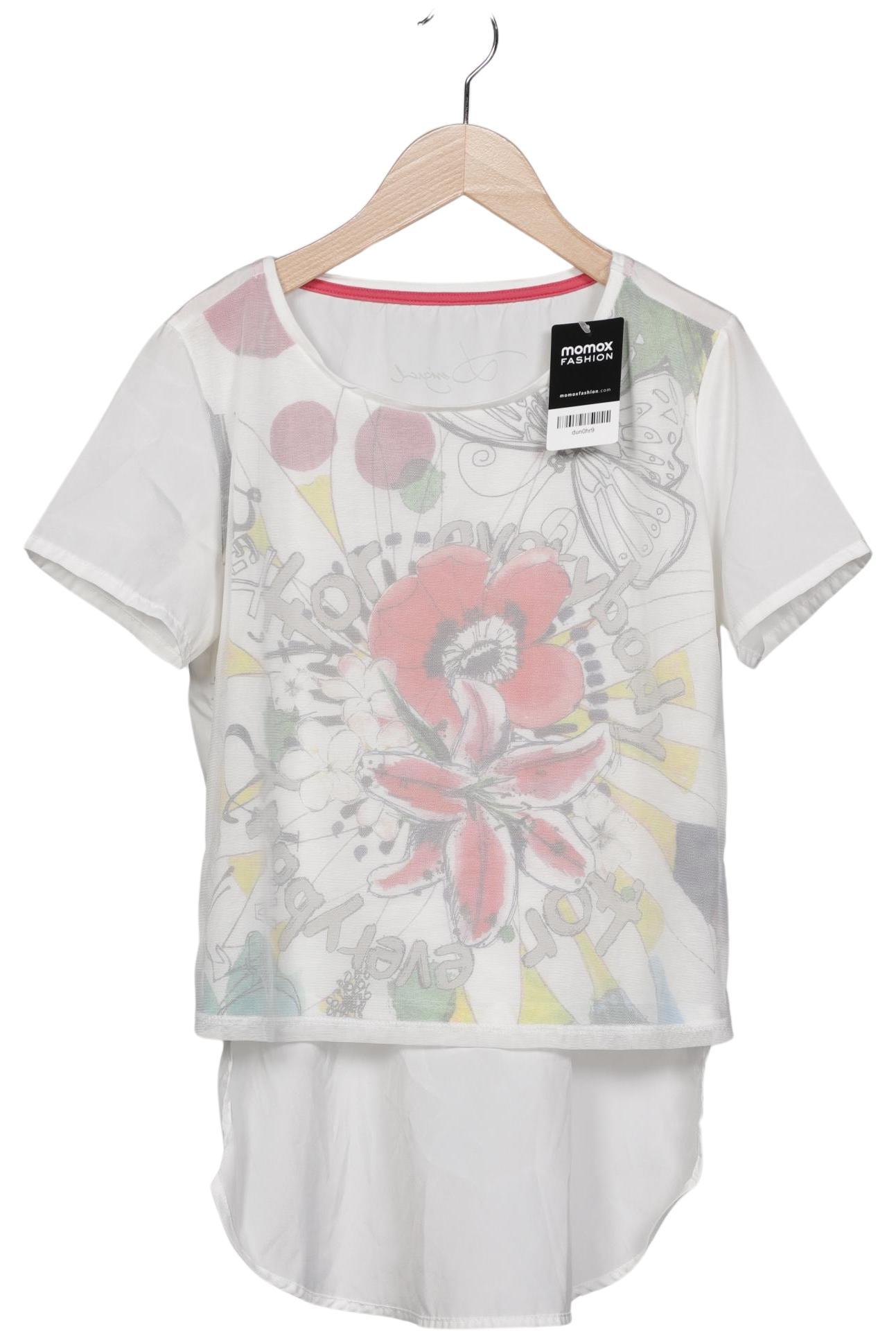 

Desigual Damen T-Shirt, weiß, Gr. 38