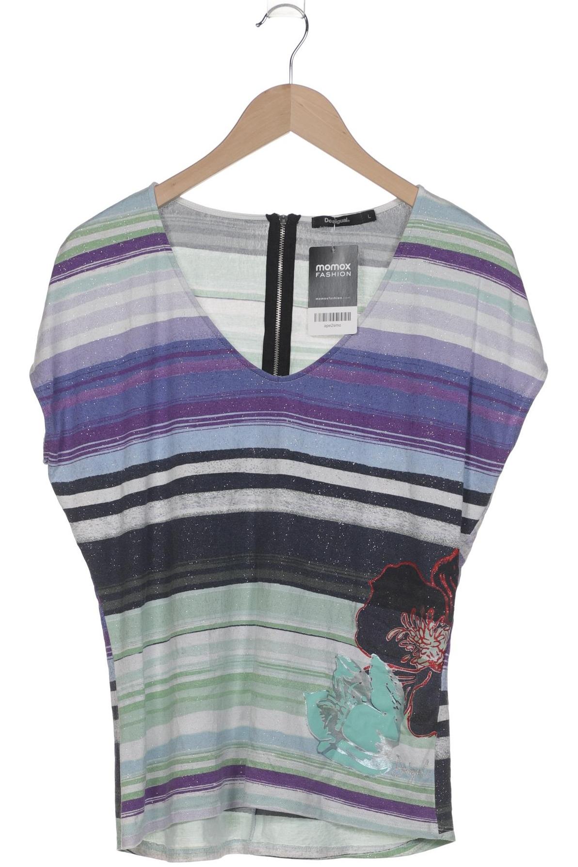 

Desigual Damen T-Shirt, mehrfarbig, Gr. 42