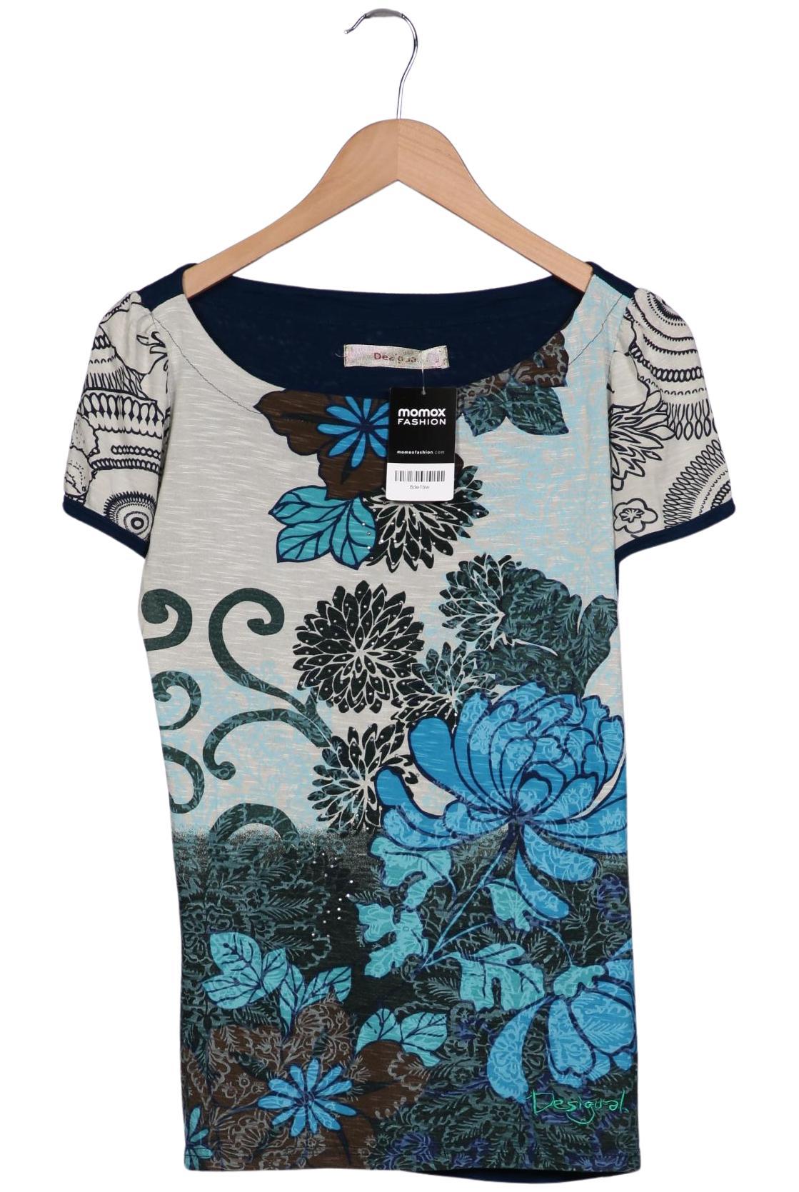 

Desigual Damen T-Shirt, marineblau, Gr. 36