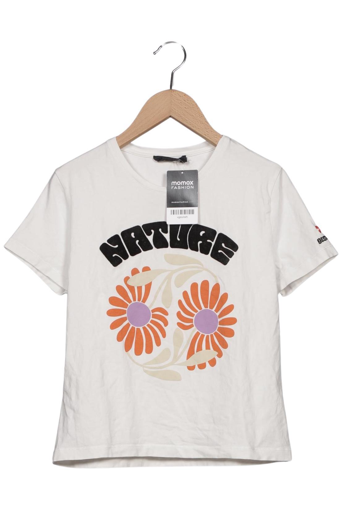 

Desigual Damen T-Shirt, weiß, Gr. 42