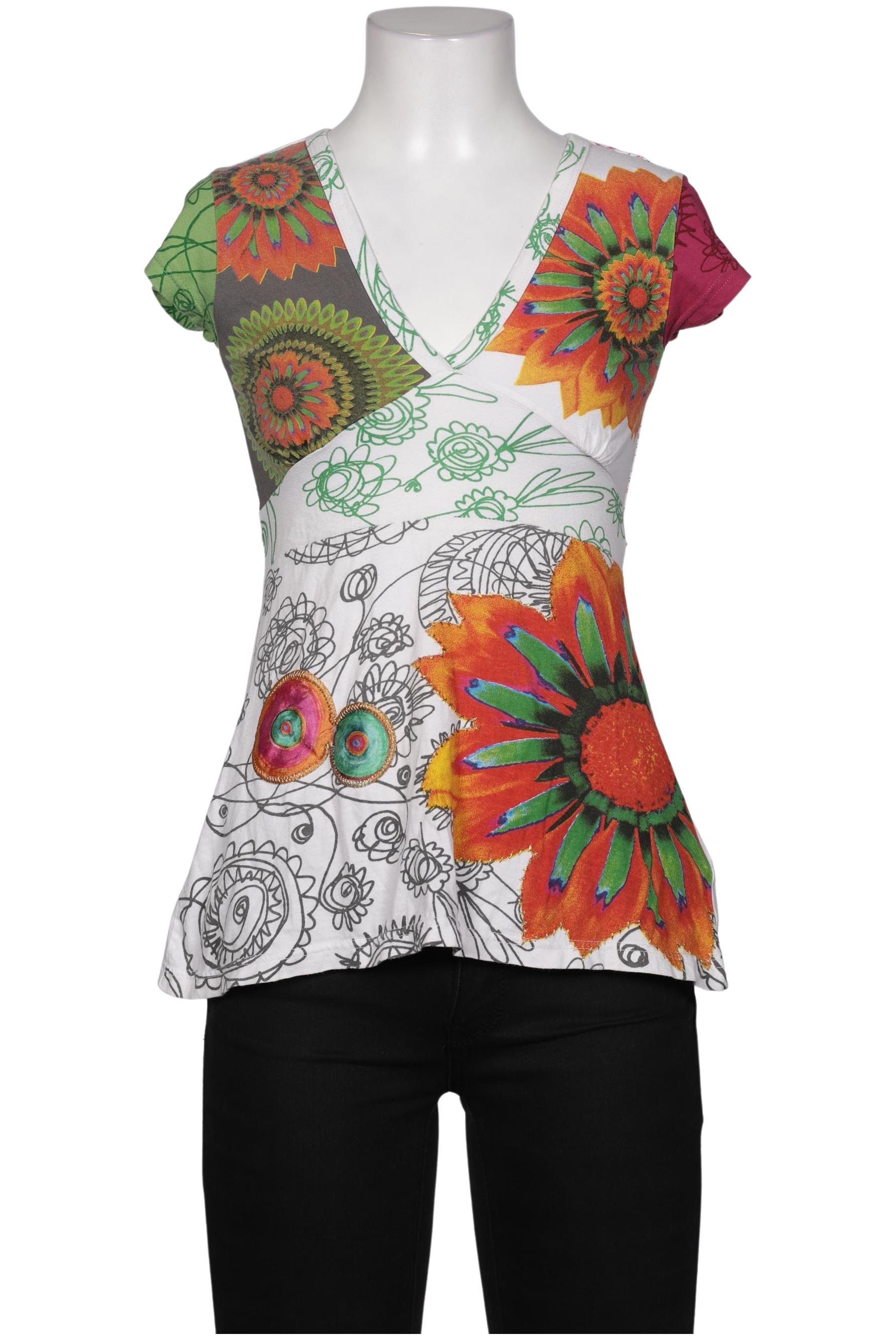 

Desigual Damen T-Shirt, mehrfarbig, Gr. 36