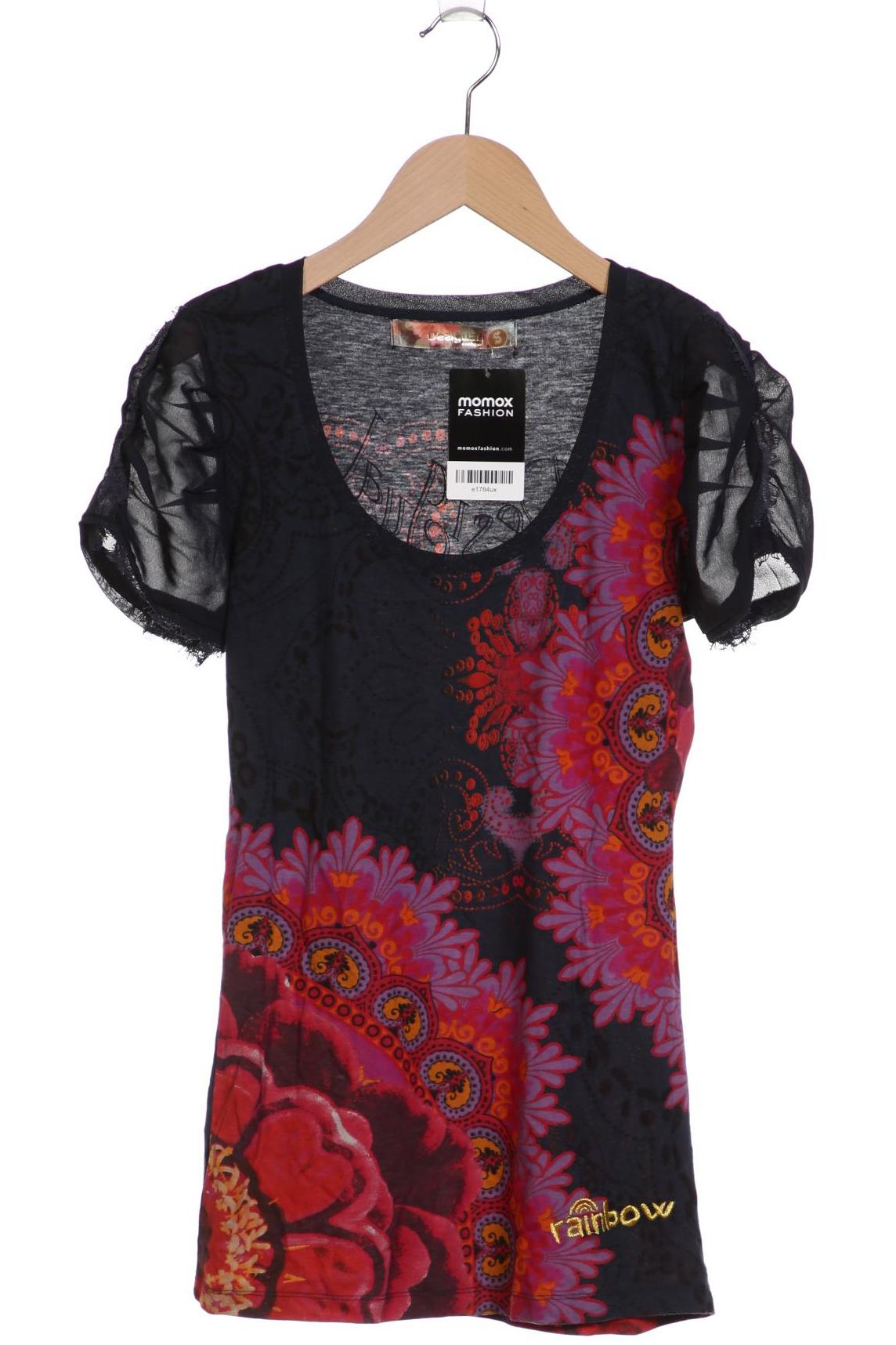 

Desigual Damen T-Shirt, marineblau, Gr. 36