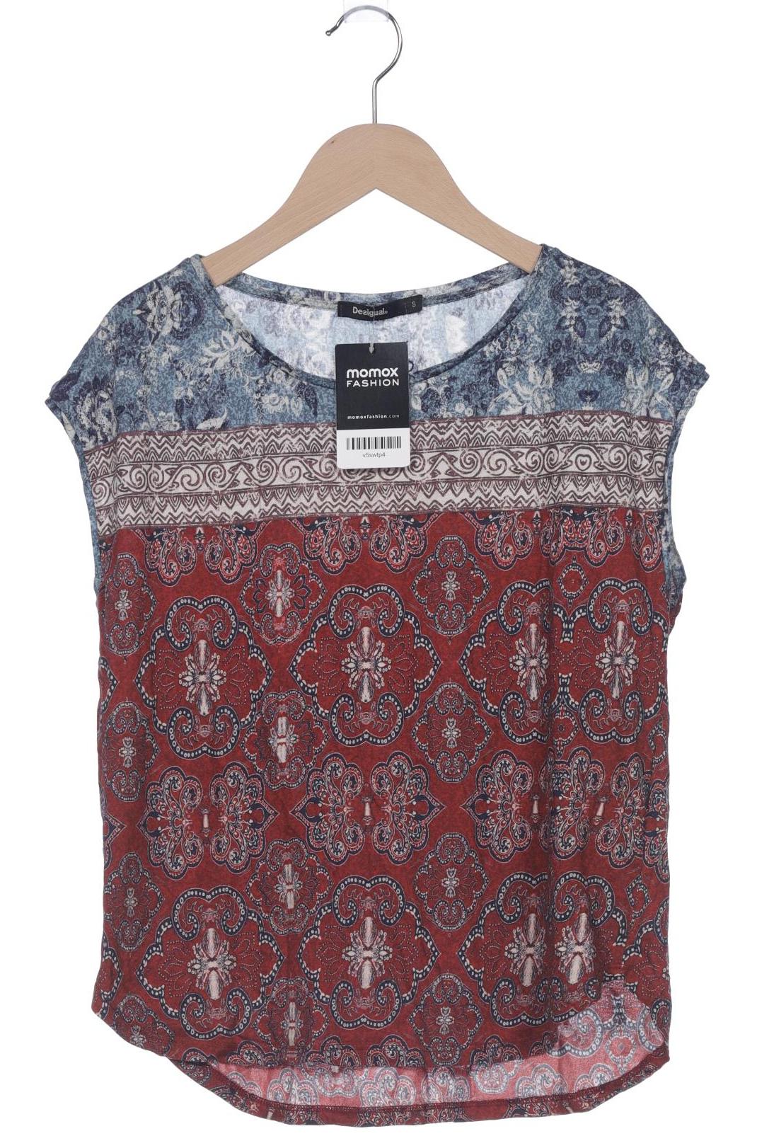 

Desigual Damen T-Shirt, bordeaux, Gr. 36
