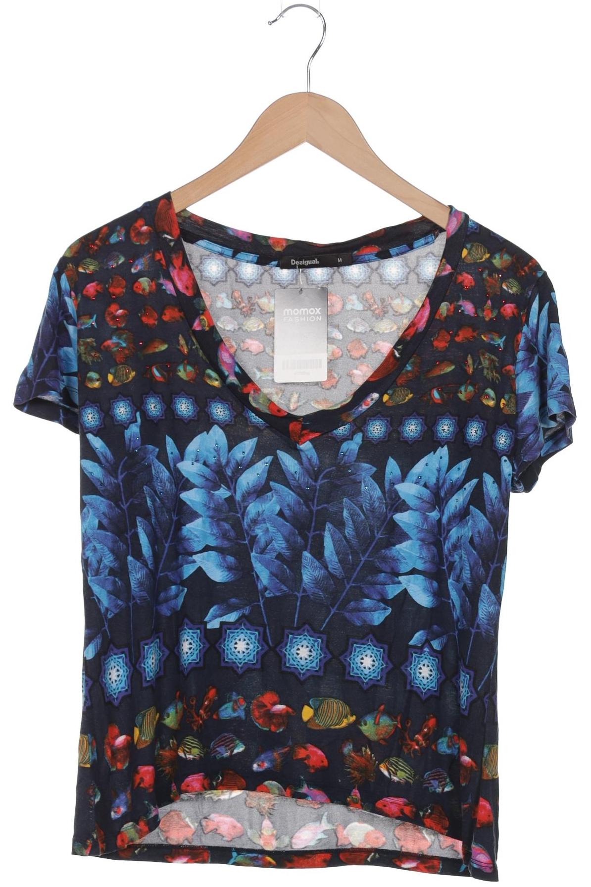 

Desigual Damen T-Shirt, marineblau, Gr. 38
