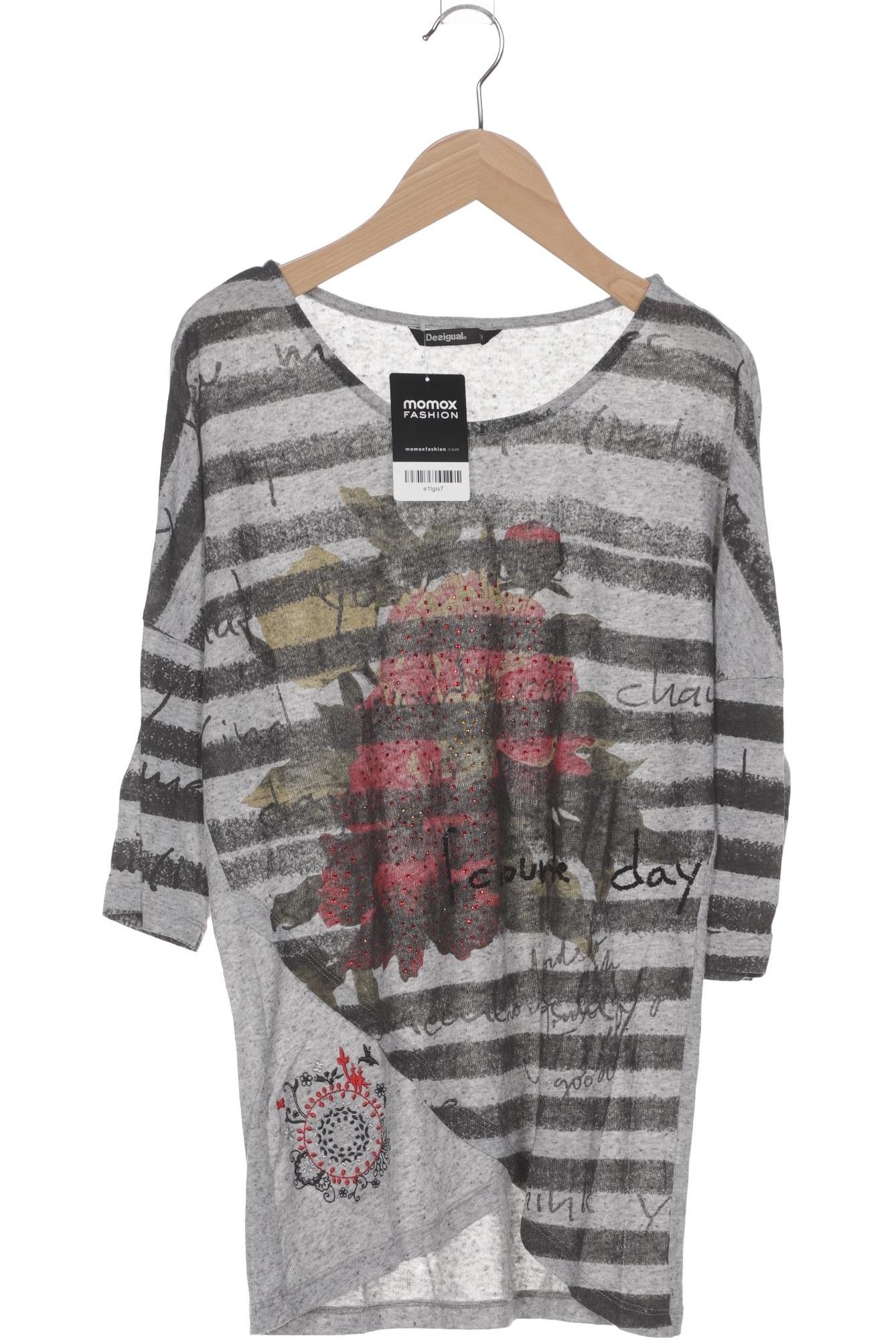 

Desigual Damen T-Shirt, grau, Gr. 38