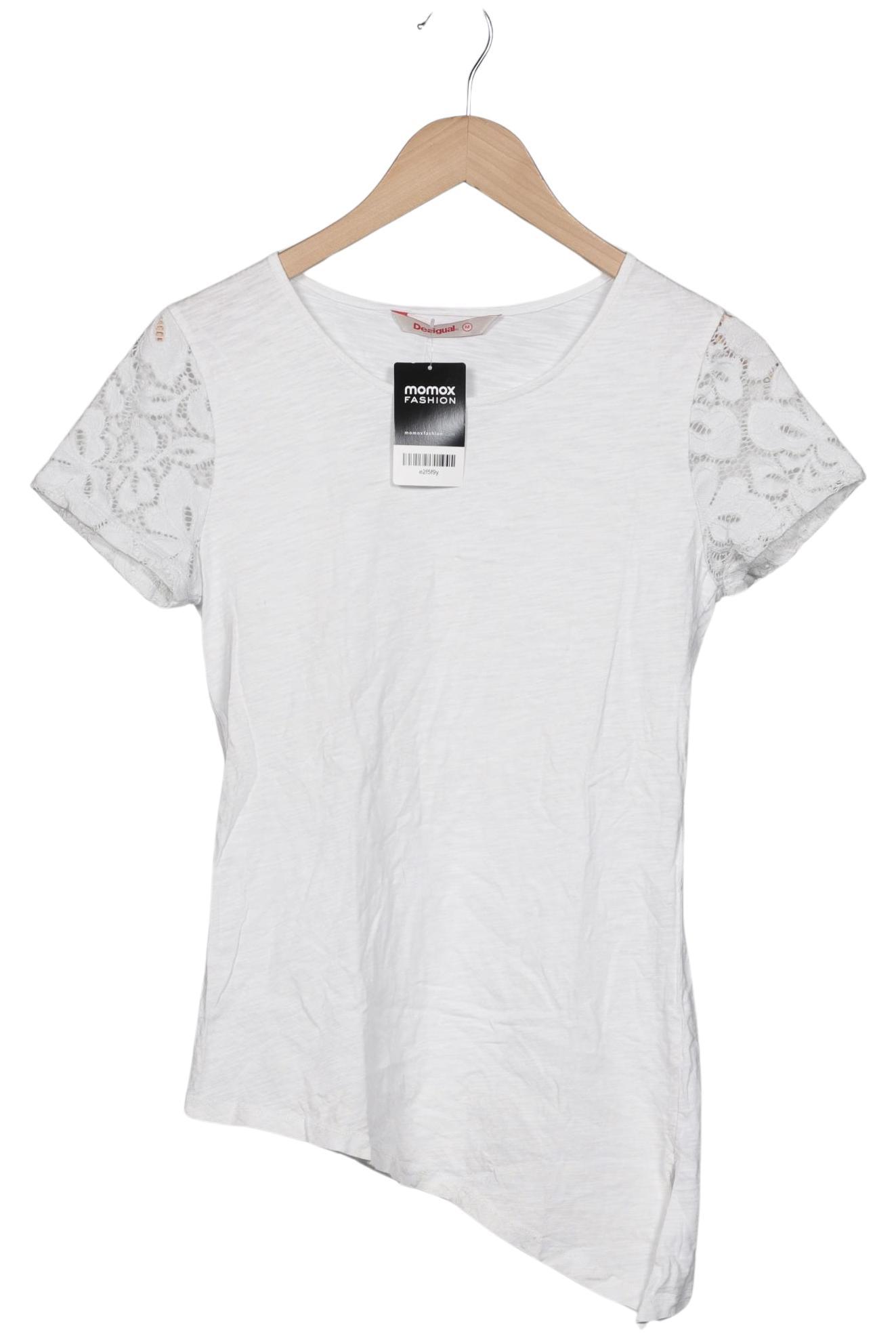 

Desigual Damen T-Shirt, weiß, Gr. 38