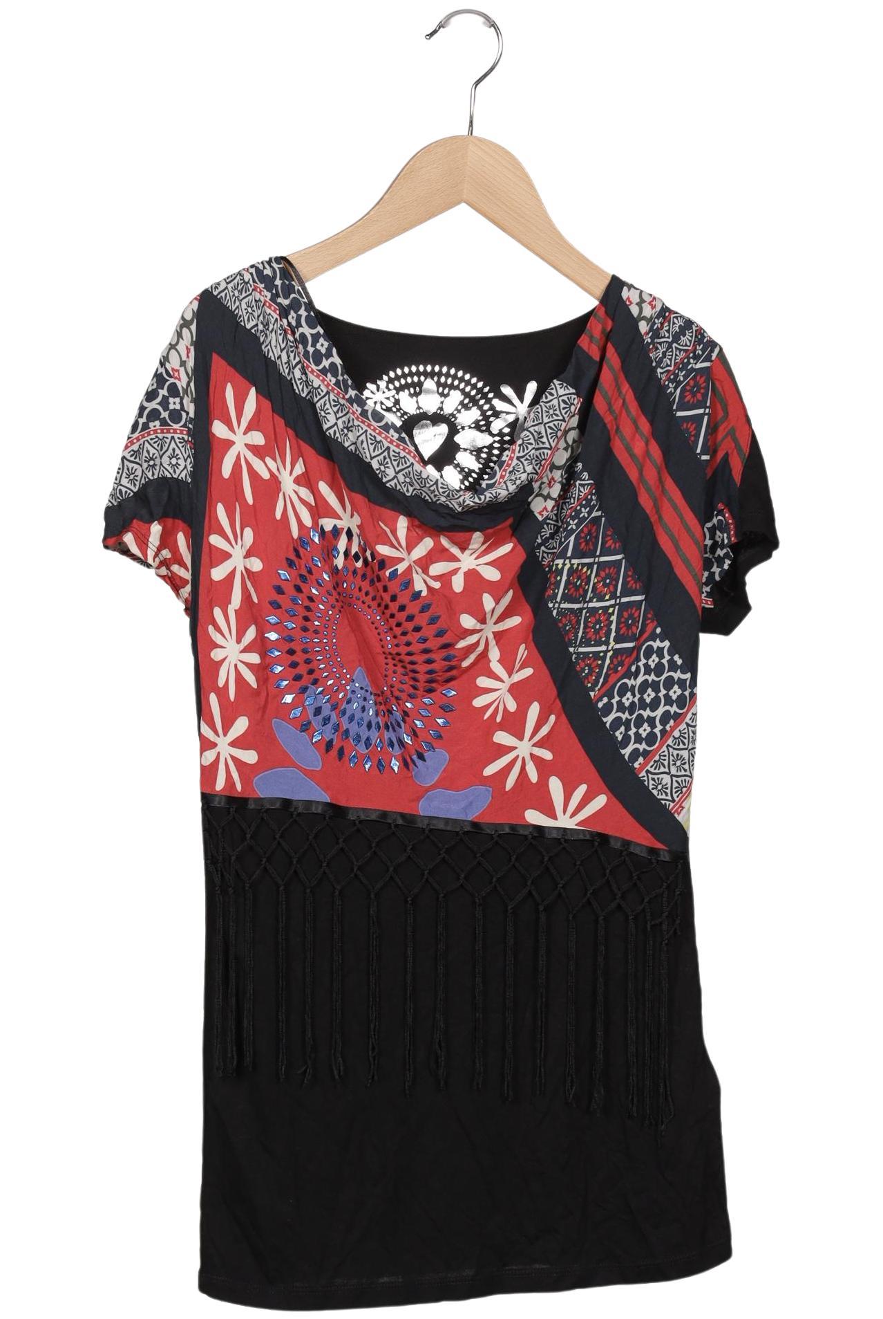 

Desigual Damen T-Shirt, mehrfarbig, Gr. 34