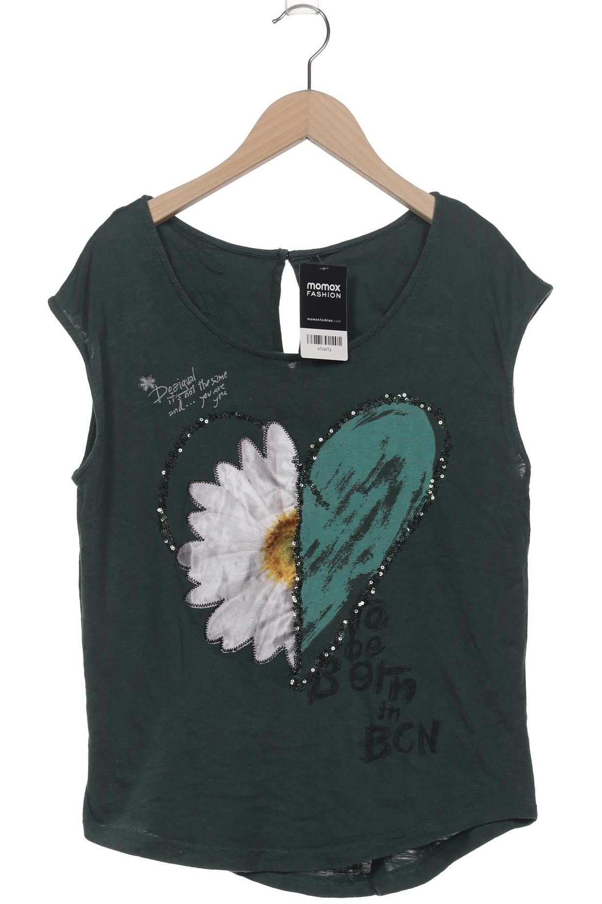 

Desigual Damen T-Shirt, grau, Gr. 36