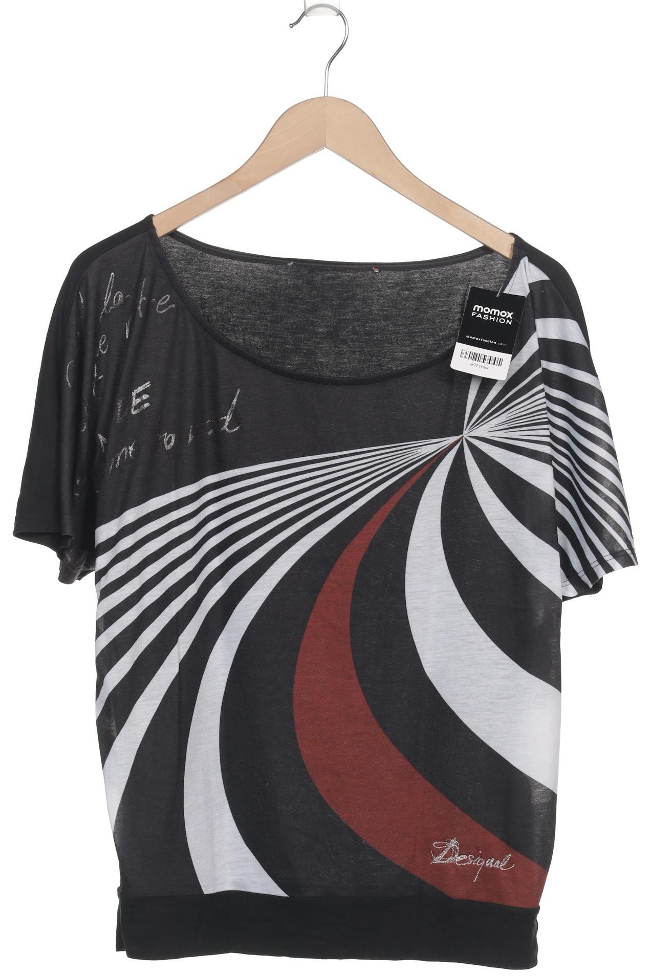 

Desigual Damen T-Shirt, schwarz, Gr. 46