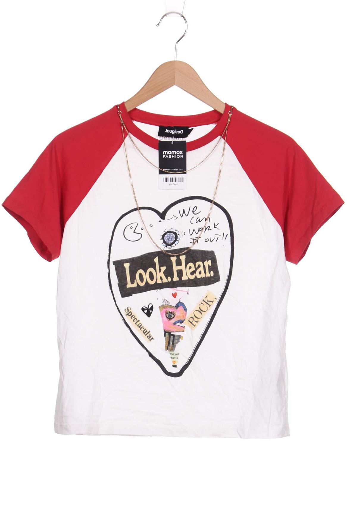 

Desigual Damen T-Shirt, weiß