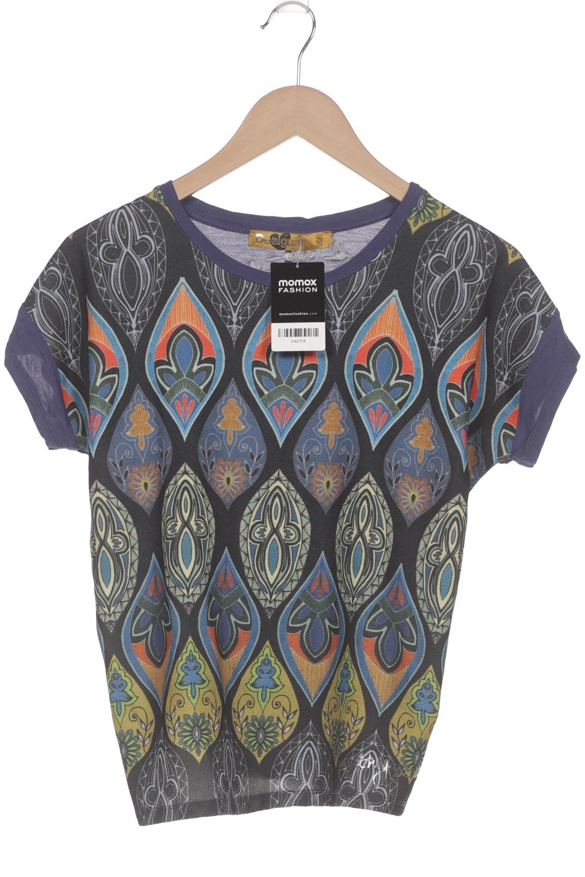 

Desigual Damen T-Shirt, marineblau, Gr. 36