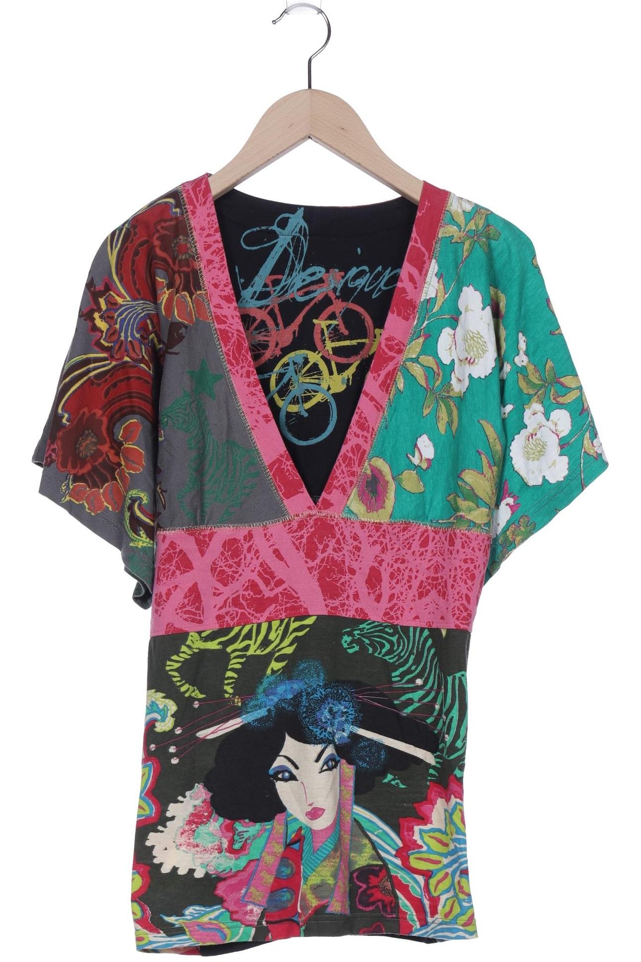 

Desigual Damen T-Shirt, mehrfarbig, Gr. 42