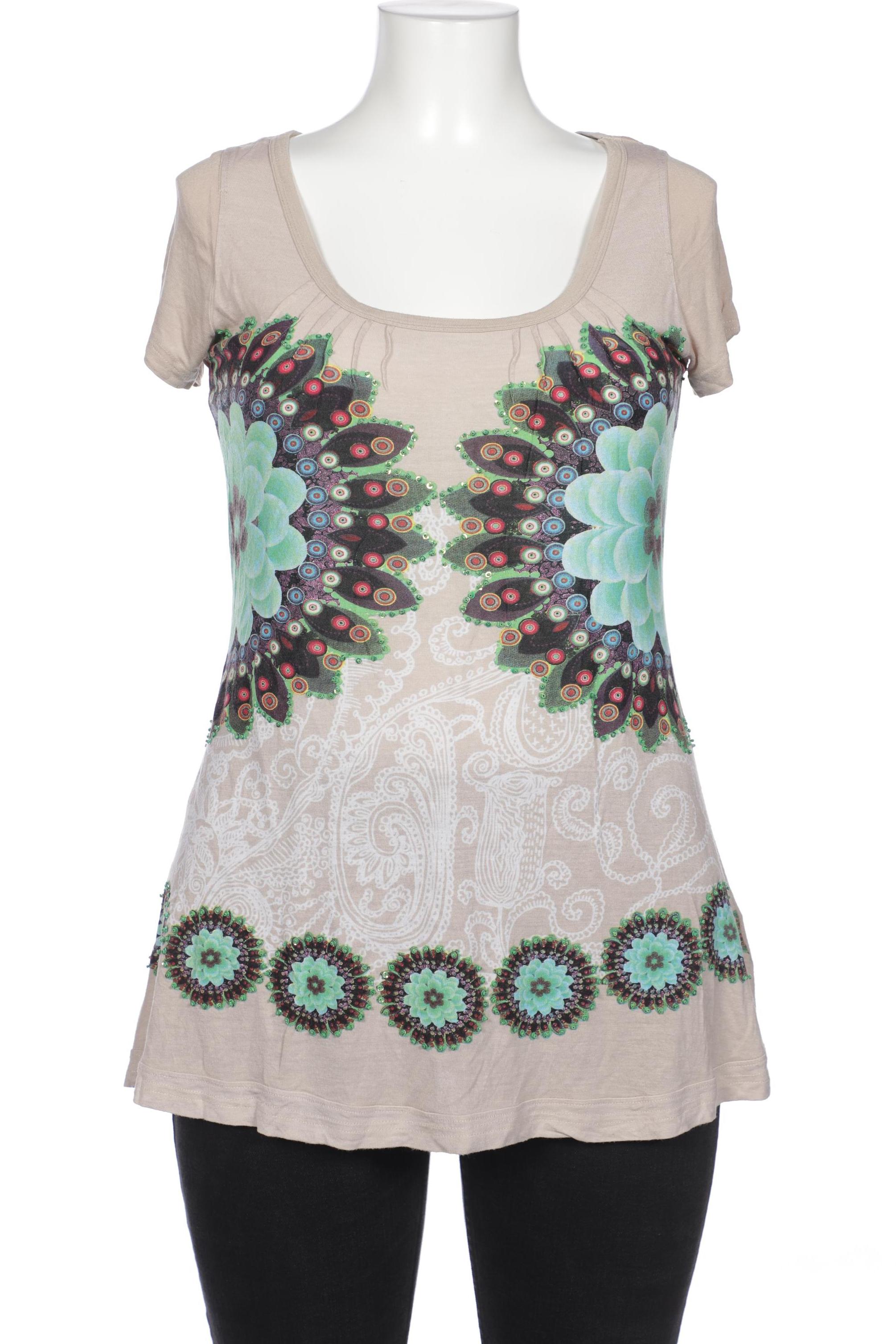 

Desigual Damen T-Shirt, beige