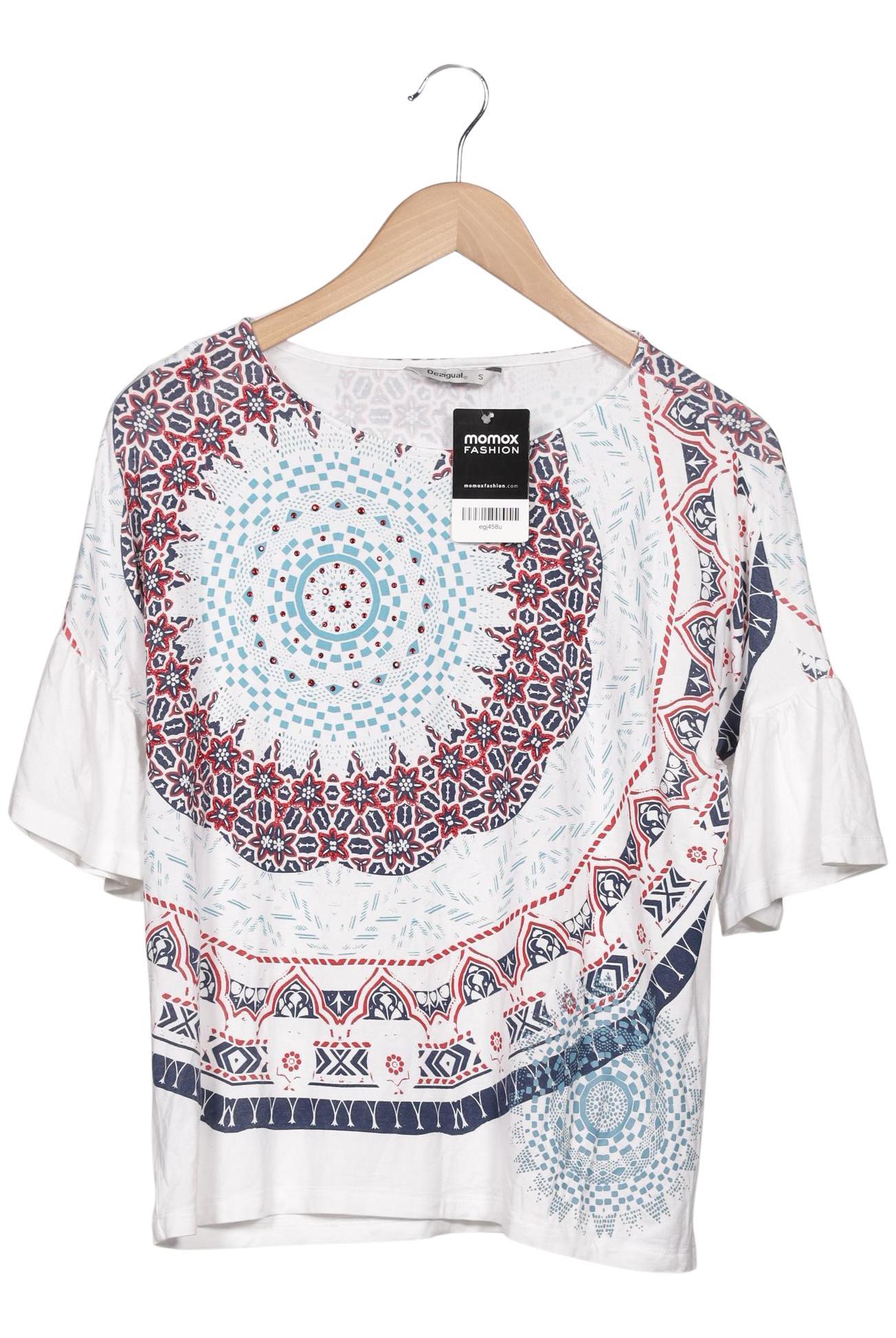 

Desigual Damen T-Shirt, mehrfarbig, Gr. 36
