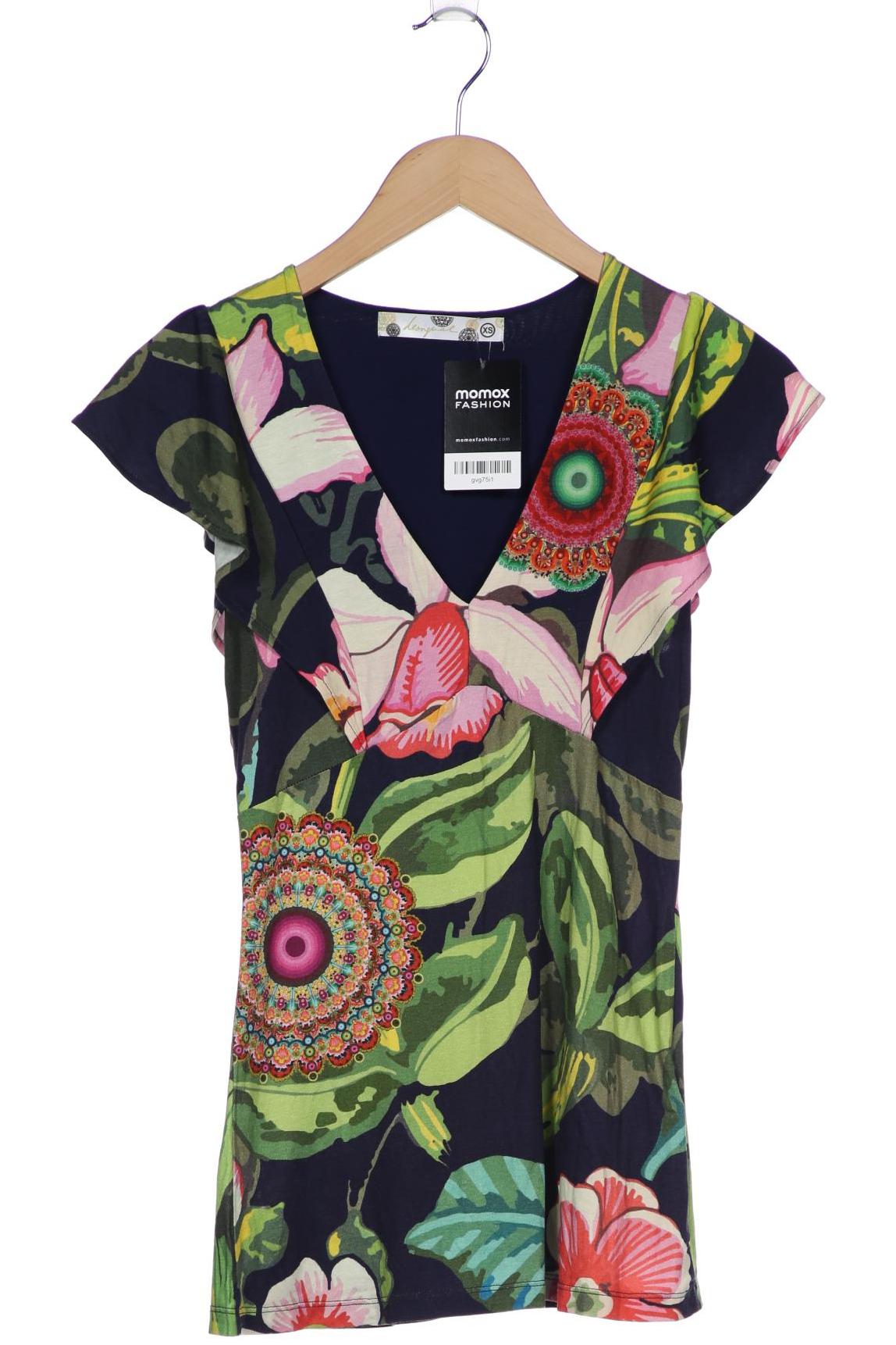 

Desigual Damen T-Shirt, mehrfarbig, Gr. 34