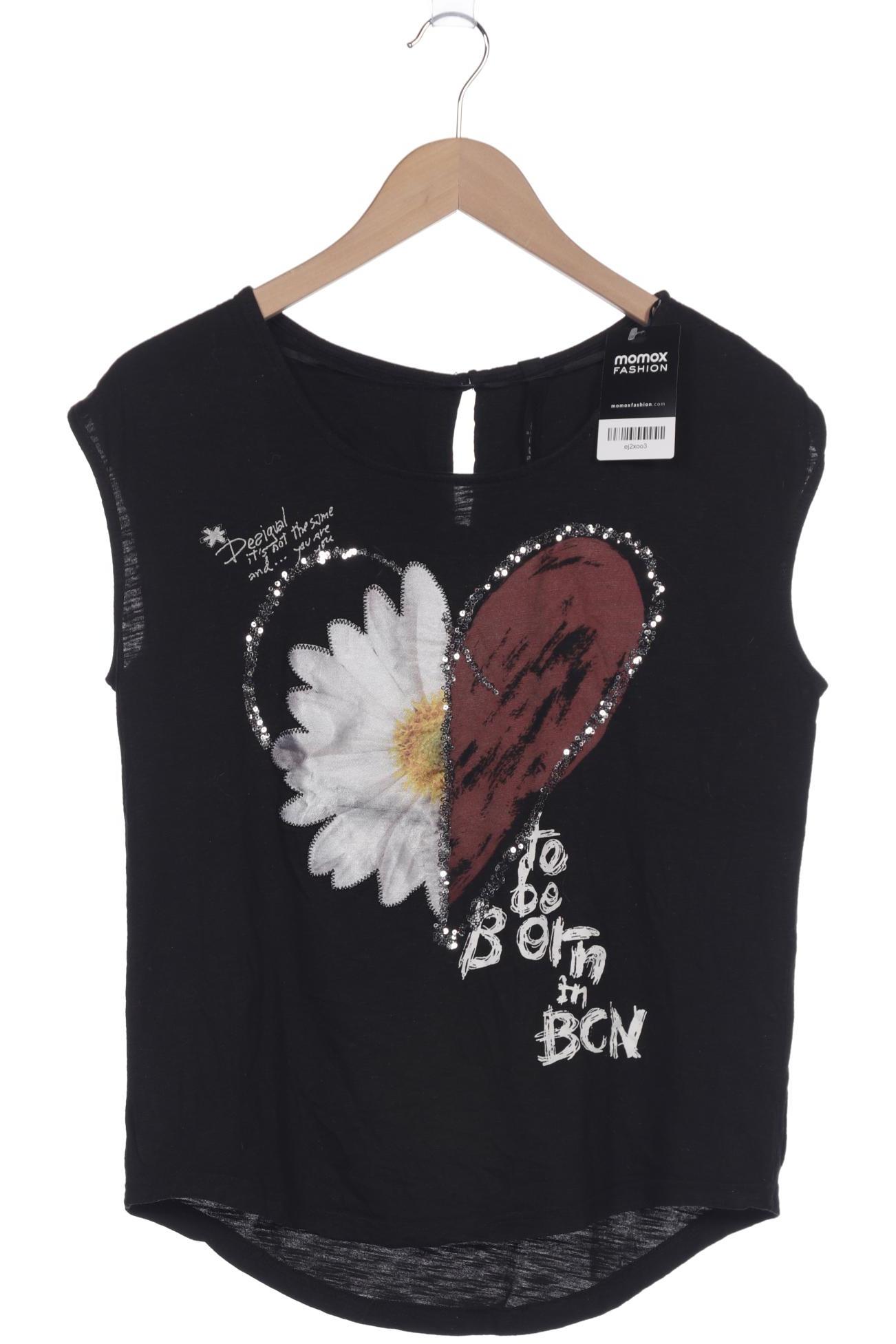 

Desigual Damen T-Shirt, schwarz
