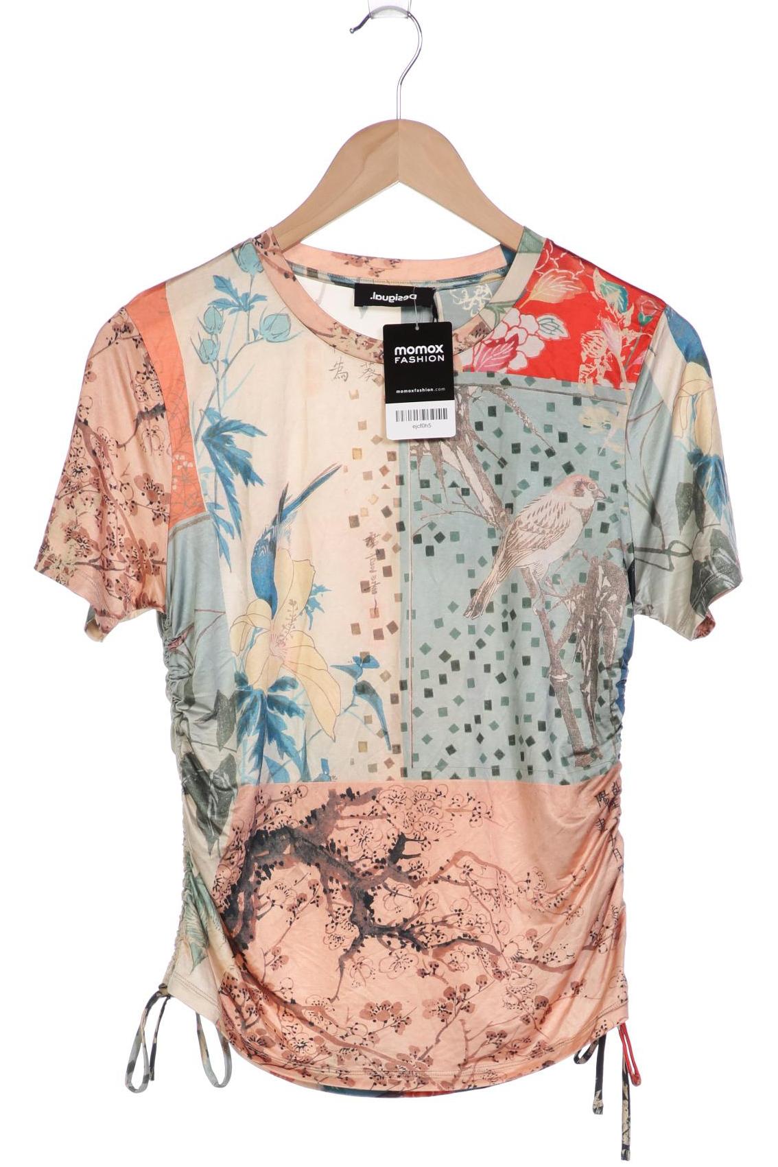 

Desigual Damen T-Shirt, mehrfarbig, Gr. 44
