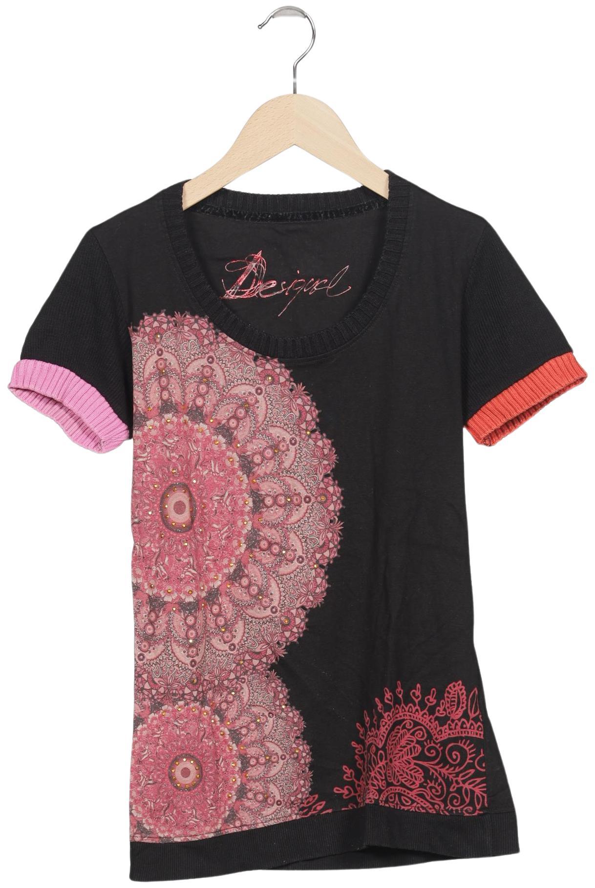 

Desigual Damen T-Shirt, mehrfarbig, Gr. 36