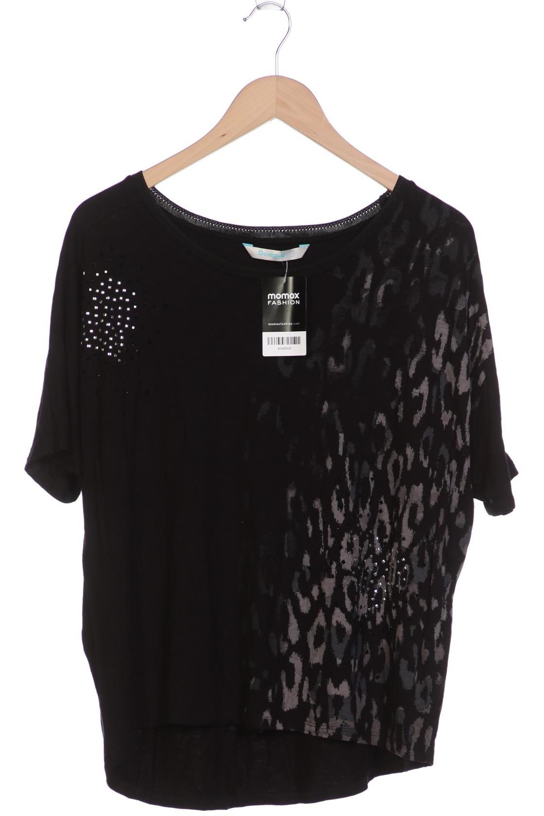 

Desigual Damen T-Shirt, schwarz