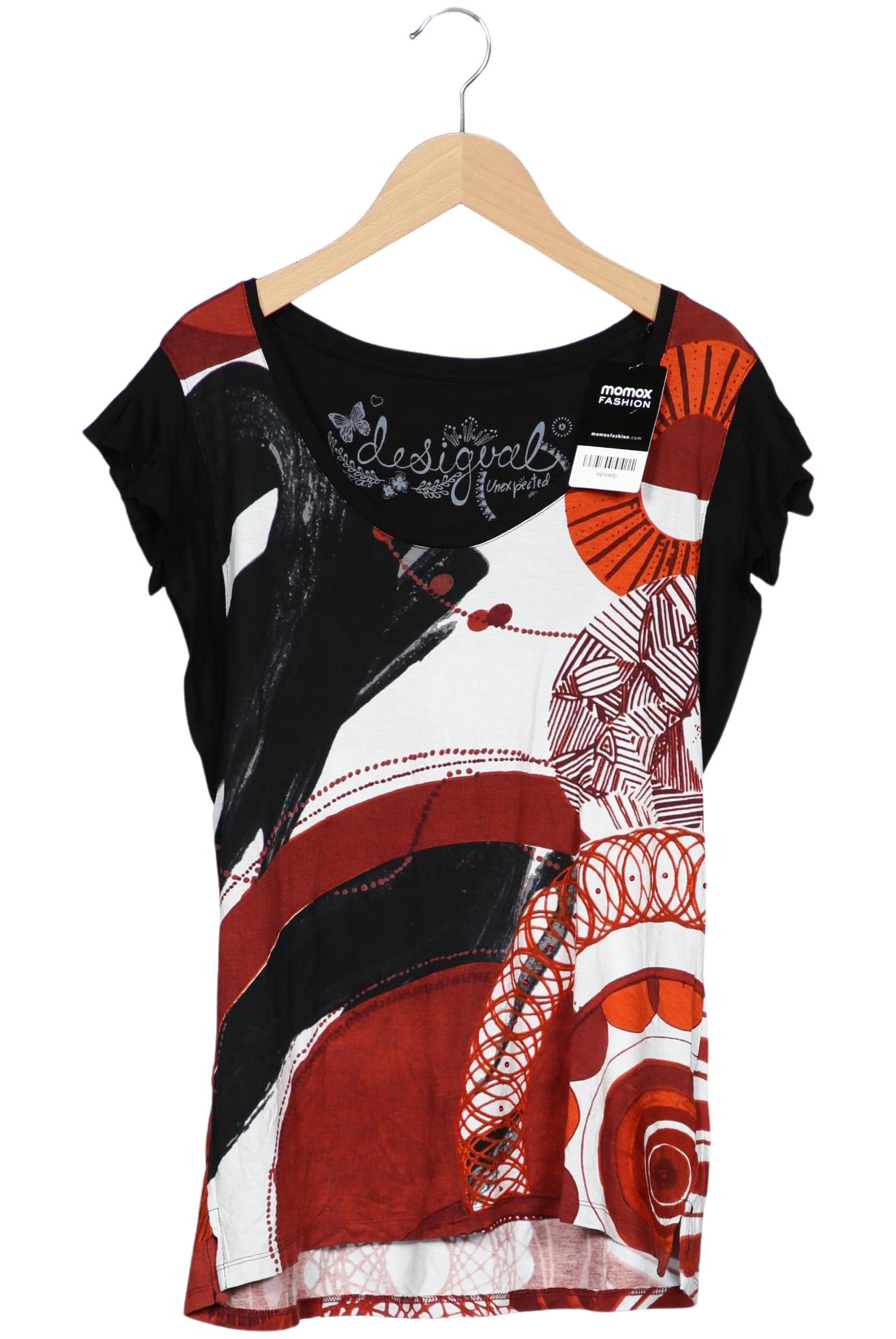 

Desigual Damen T-Shirt, mehrfarbig, Gr. 42