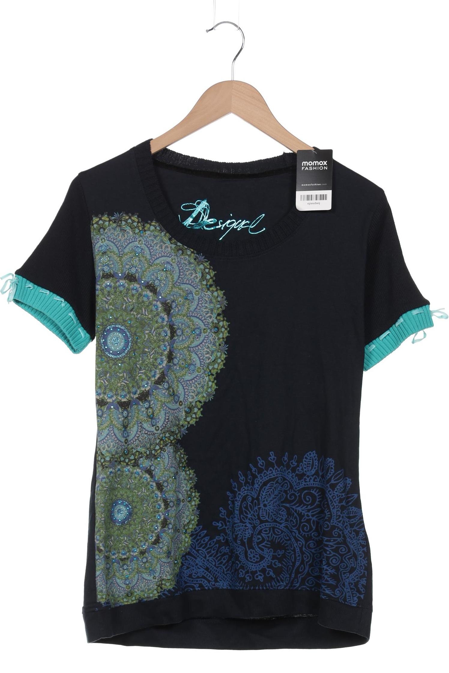 

Desigual Damen T-Shirt, marineblau, Gr. 44