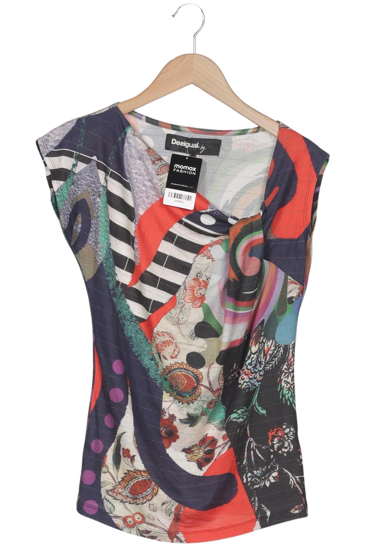 

Desigual Damen T-Shirt, mehrfarbig, Gr. 36