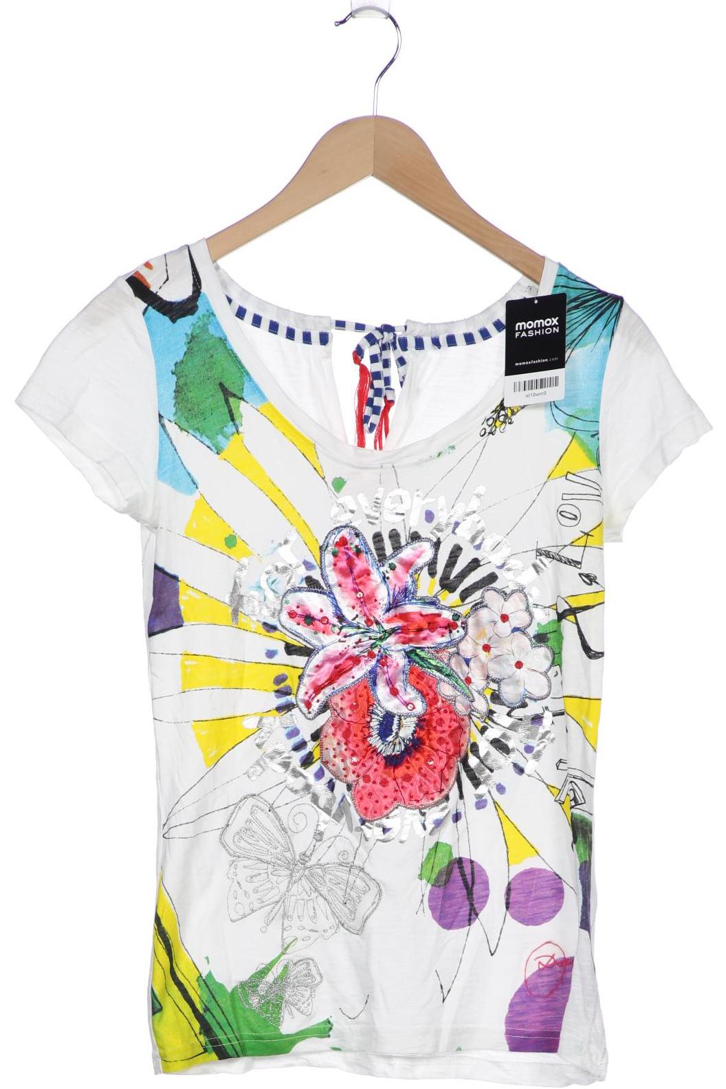 

Desigual Damen T-Shirt, weiß