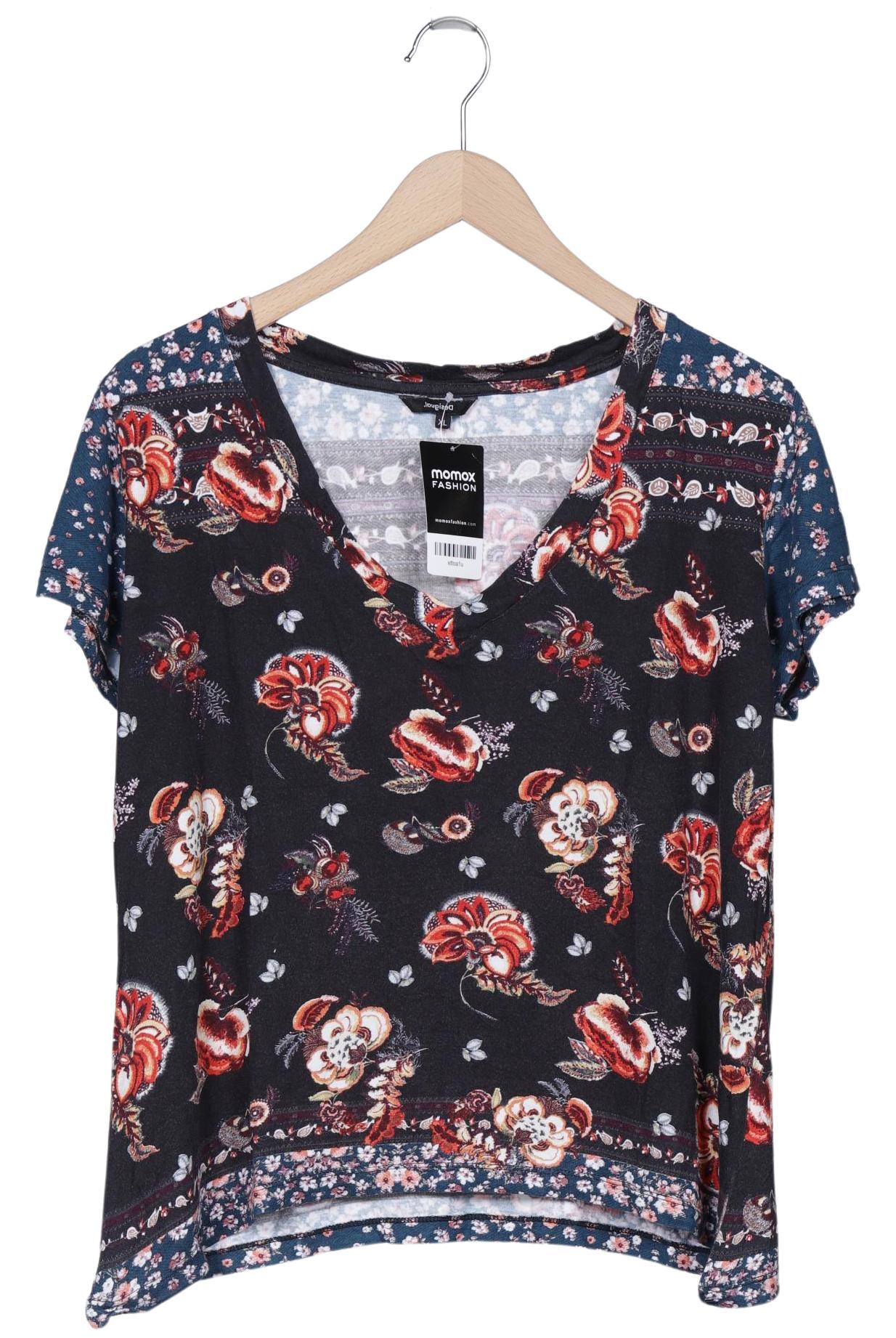

Desigual Damen T-Shirt, mehrfarbig, Gr. 44