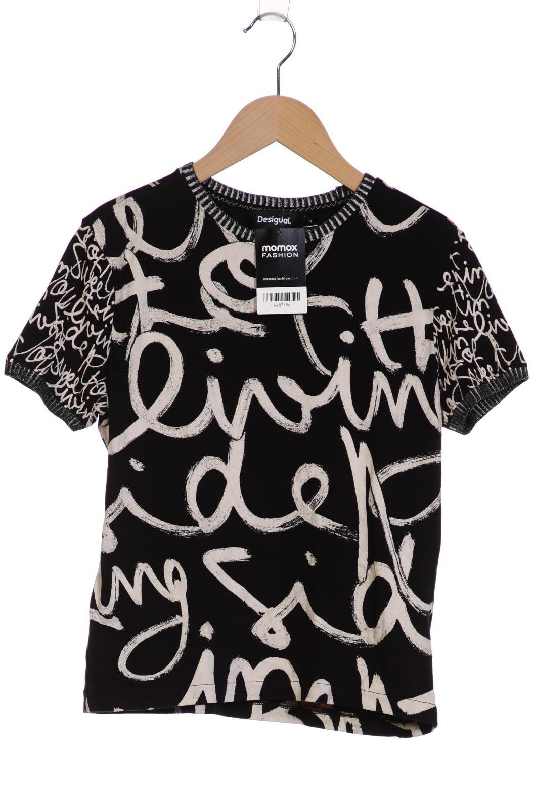 

Desigual Damen T-Shirt, schwarz, Gr. 36