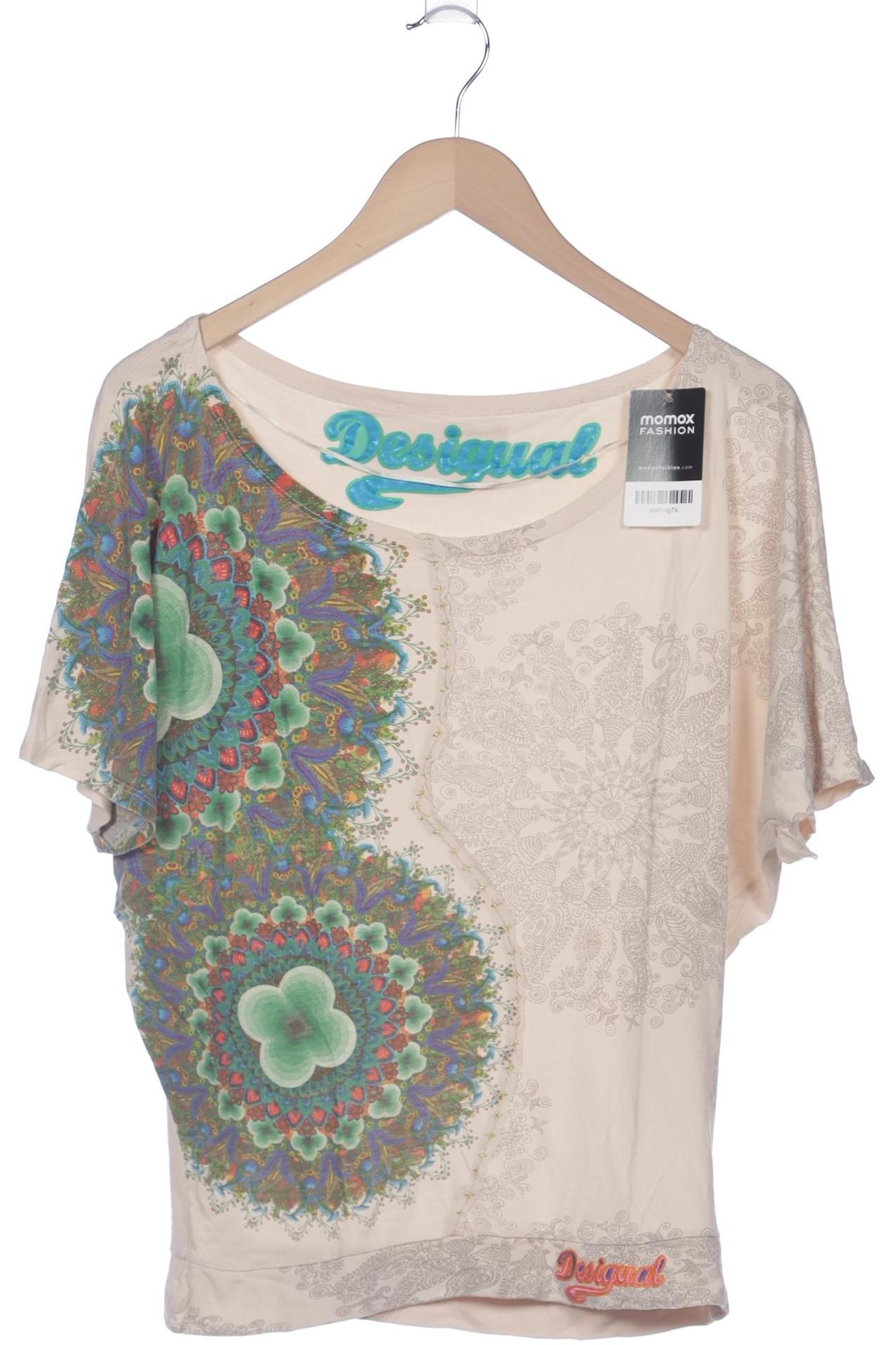 

Desigual Damen T-Shirt, beige, Gr. 38