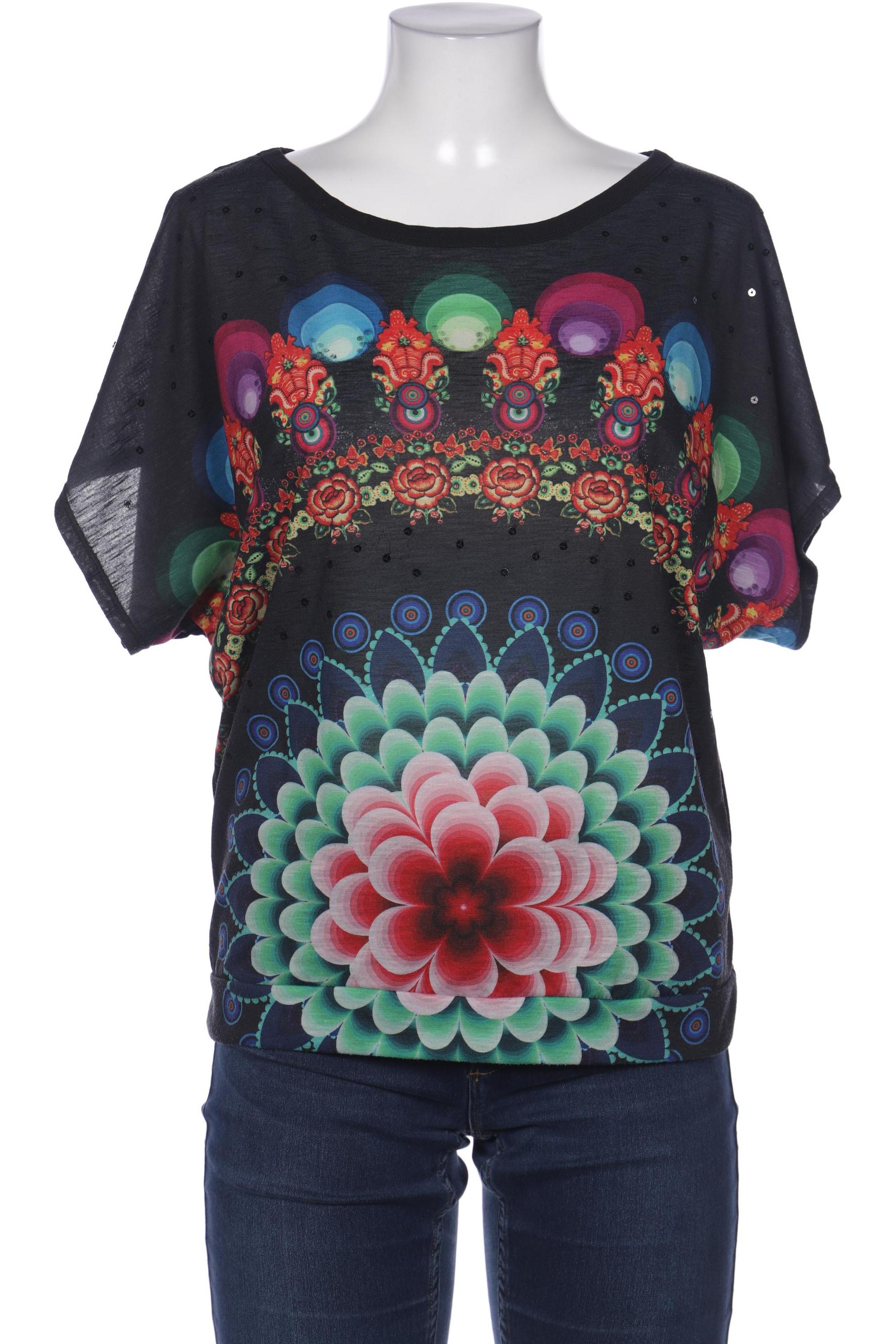 

Desigual Damen T-Shirt, schwarz, Gr. 42