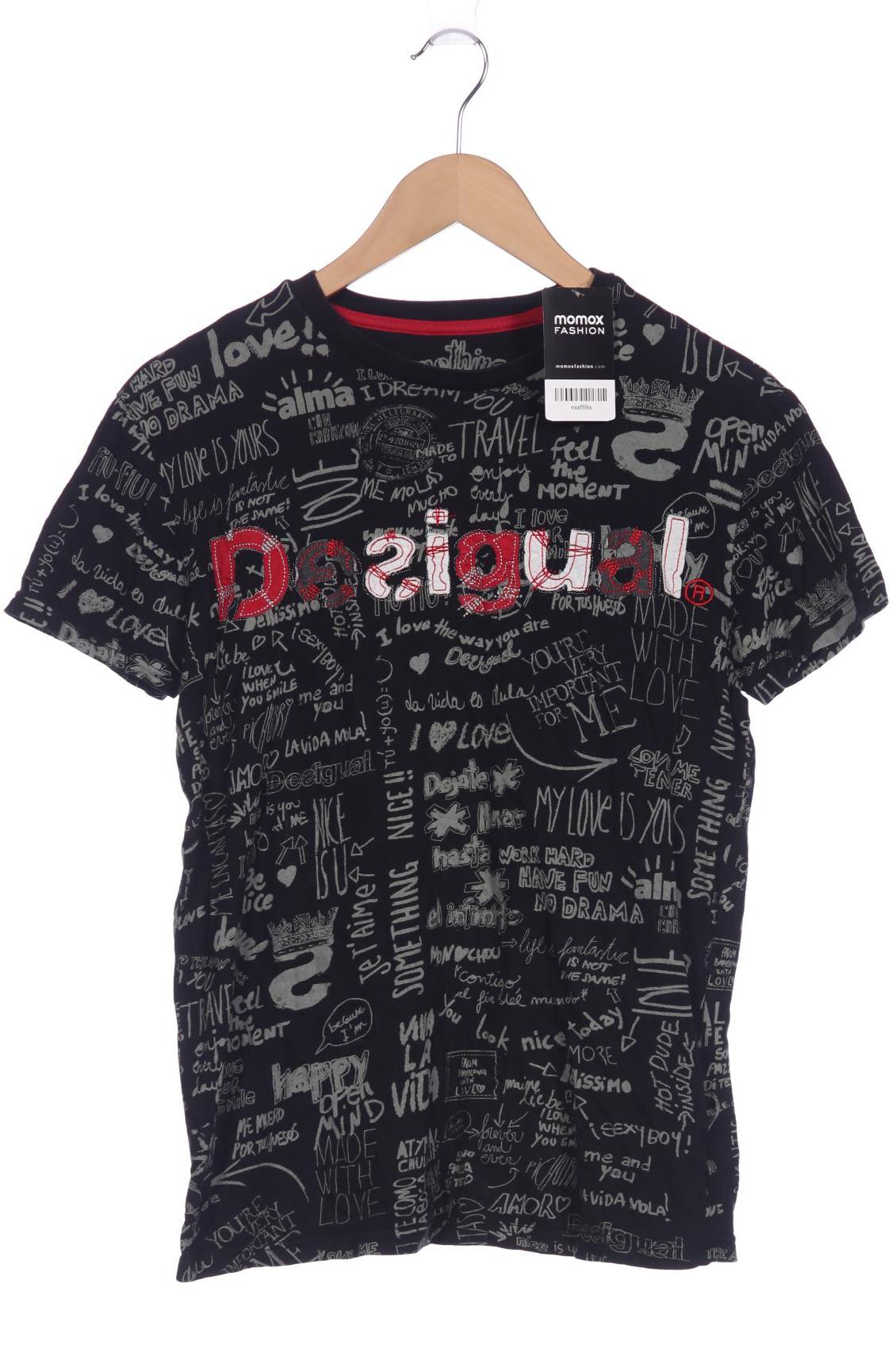 

Desigual Damen T-Shirt, schwarz, Gr. 36