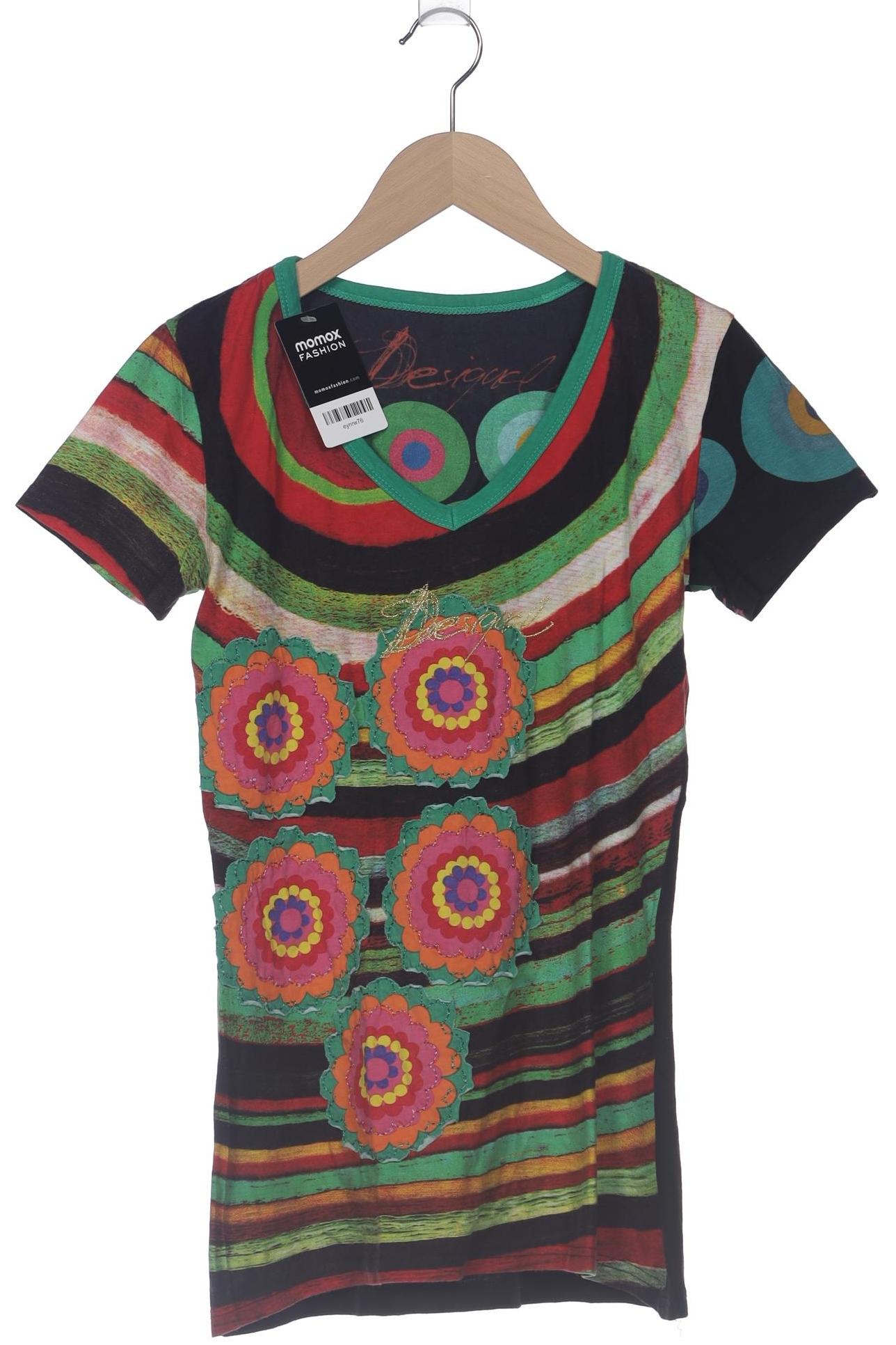 

Desigual Damen T-Shirt, mehrfarbig, Gr. 38