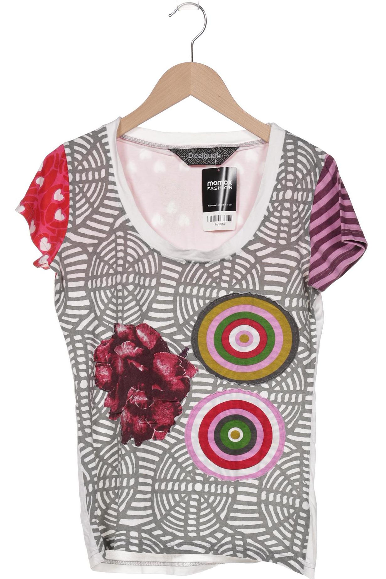 

Desigual Damen T-Shirt, weiß, Gr. 38