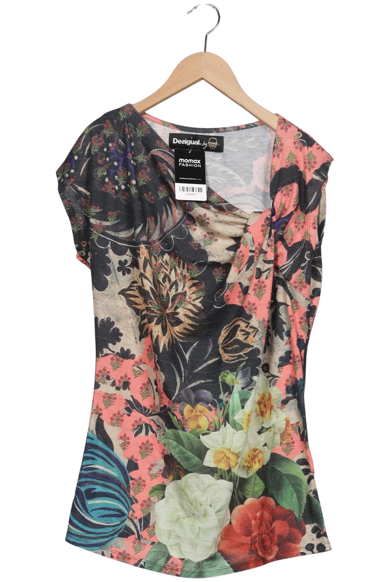 

Desigual Damen T-Shirt, mehrfarbig, Gr. 44